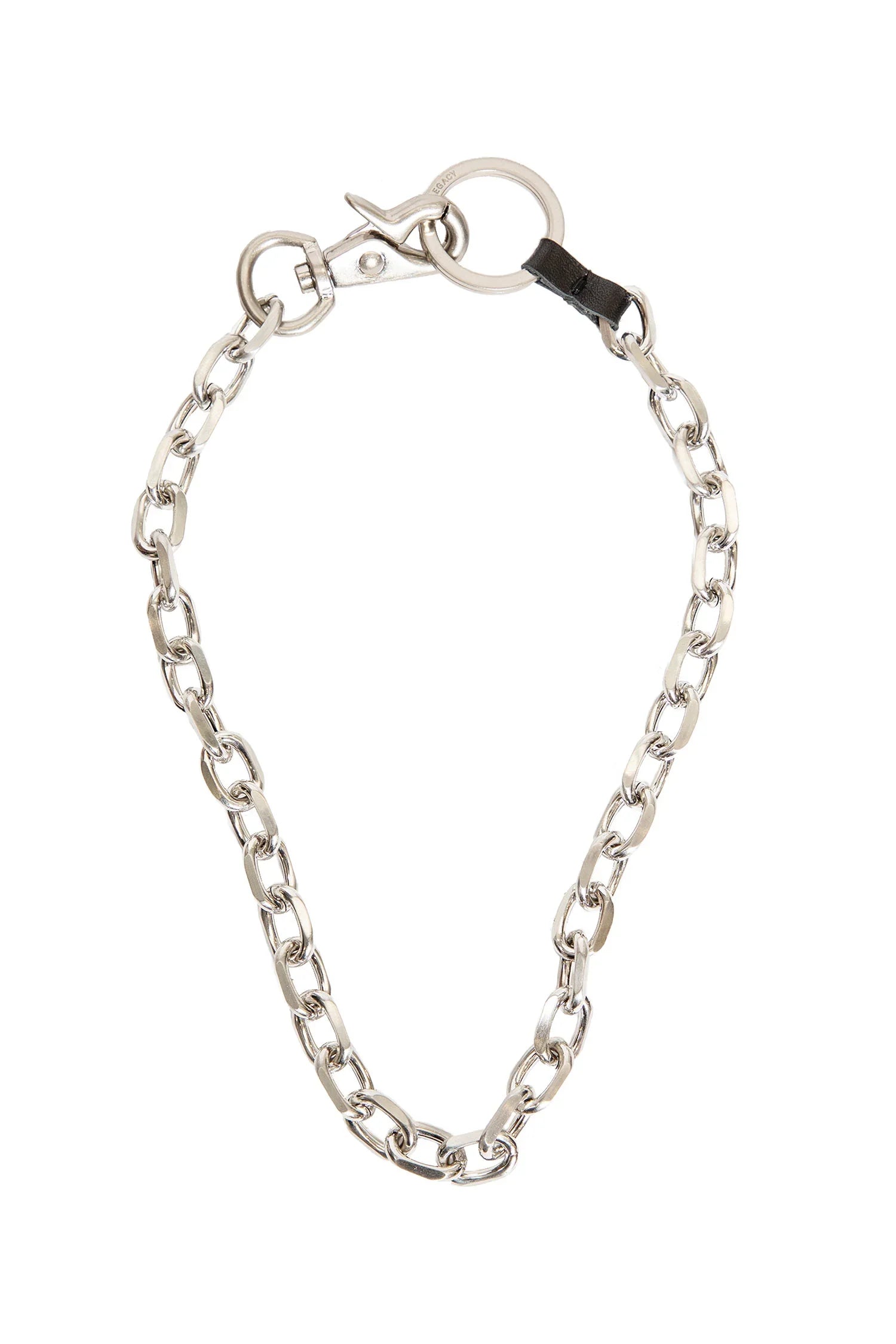 Ladon Matte Nickel Necklace - Antonioli.eu