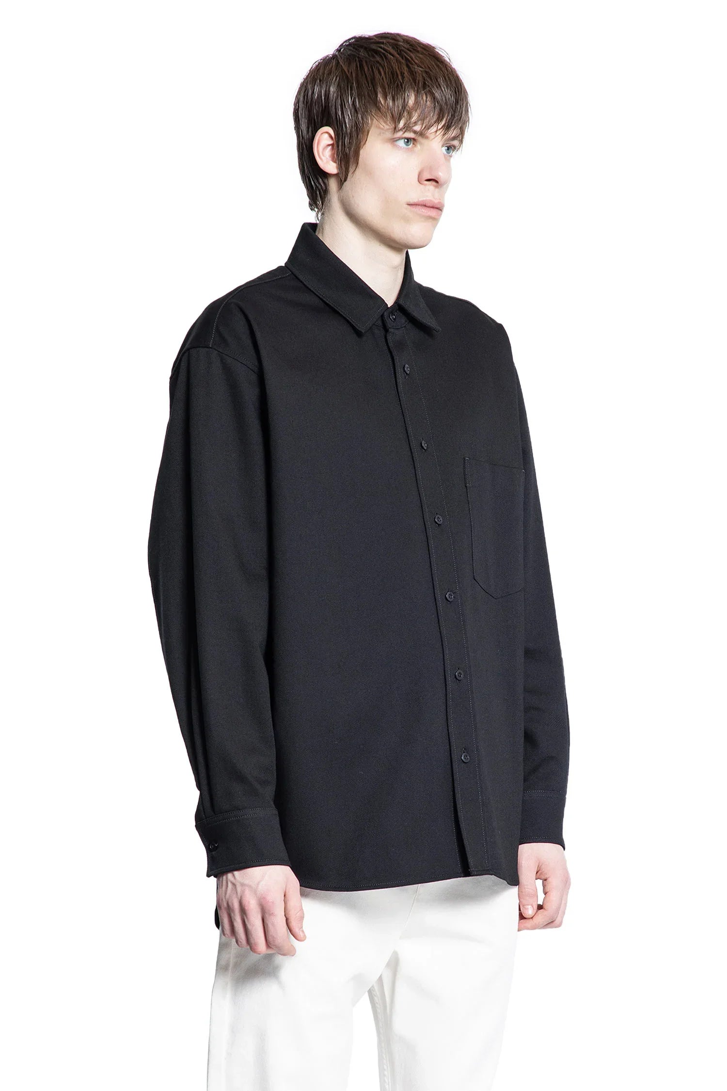 LEMAIRE MAN BLACK SHIRTS - Antonioli.eu