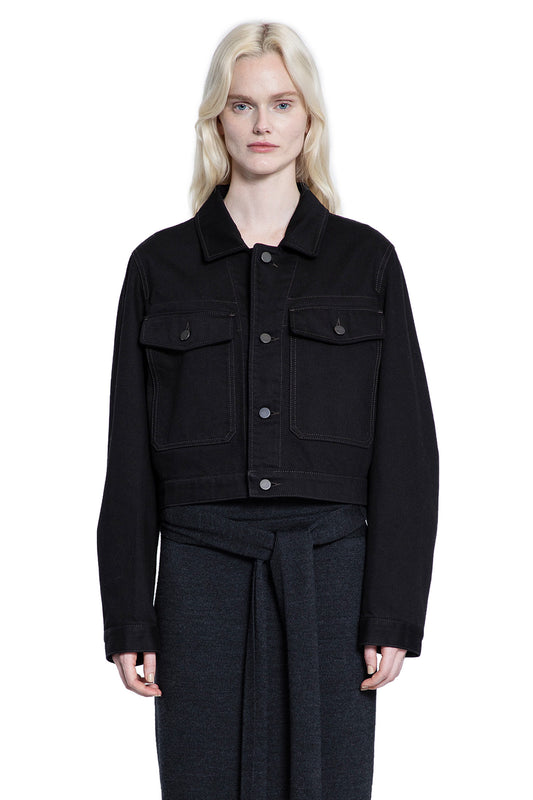 Cropped Heavy Denim Blouson - Antonioli.eu