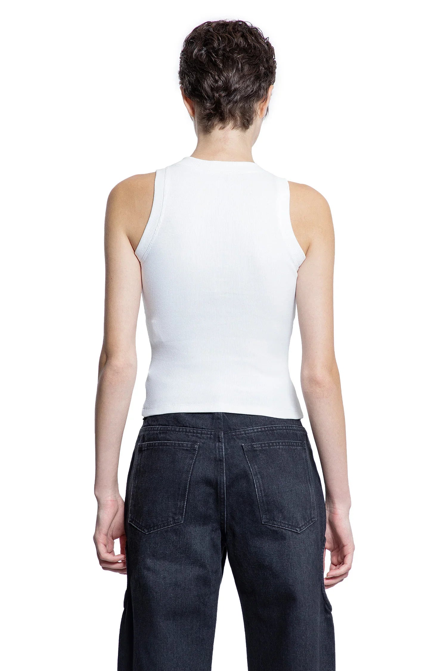 Ribbed tank top - Antonioli.eu