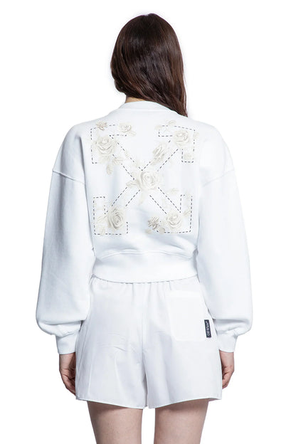 roses and arrows cropped sweatshirt - Antonioli.eu