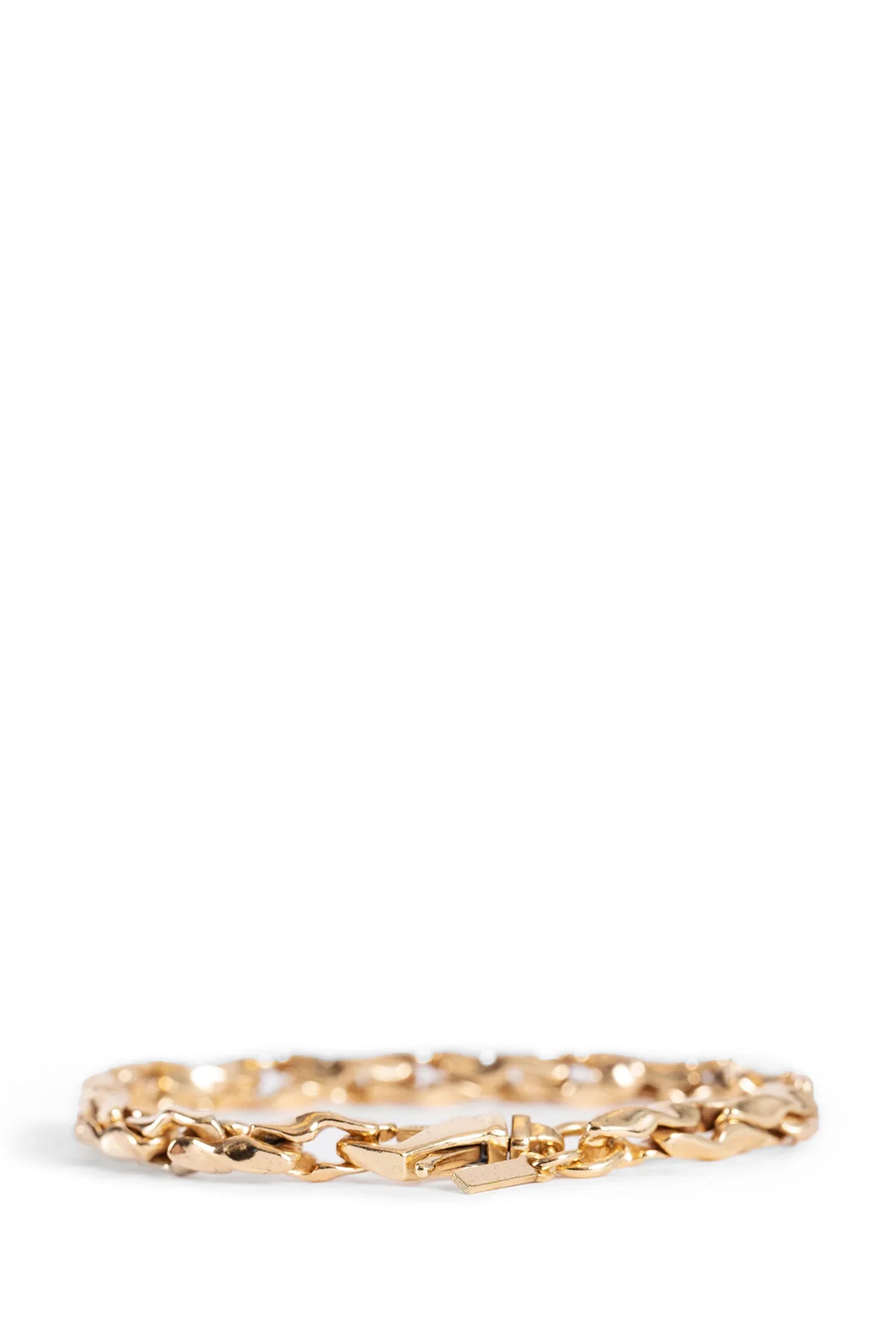 Small Hammered chain bracelet - Antonioli.eu