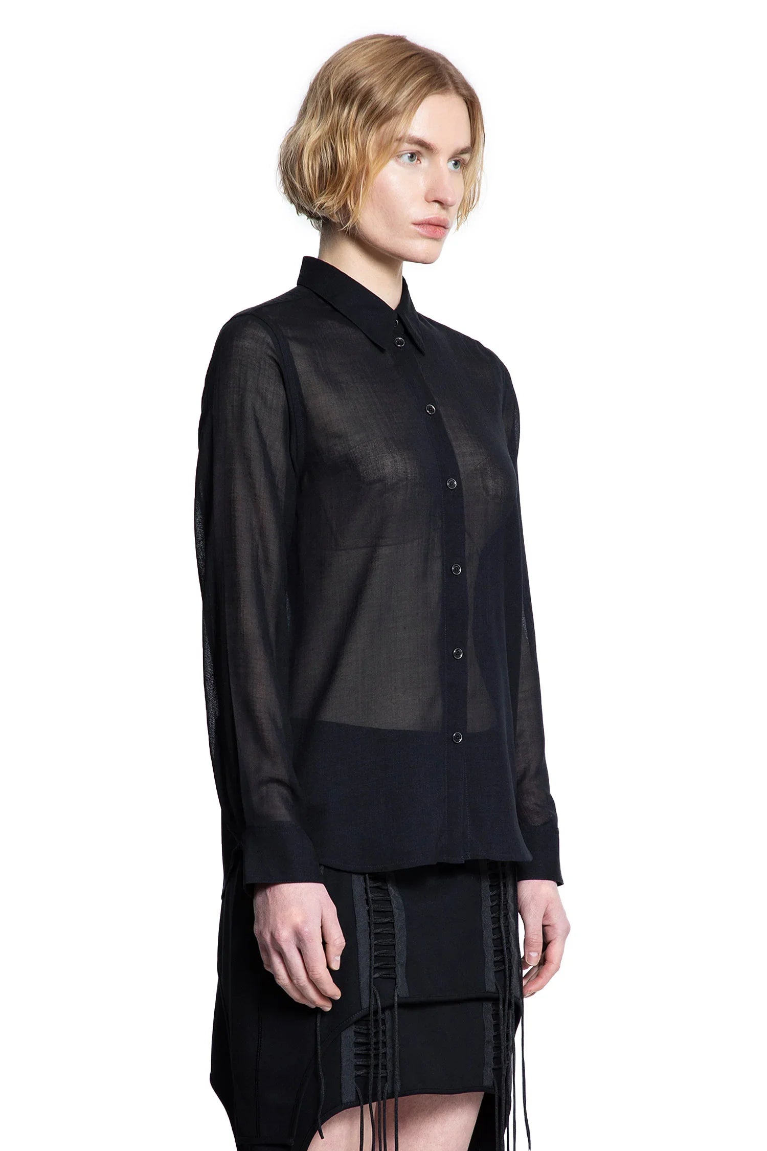 HELMUT LANG WOMAN BLACK SHIRTS - Antonioli.eu