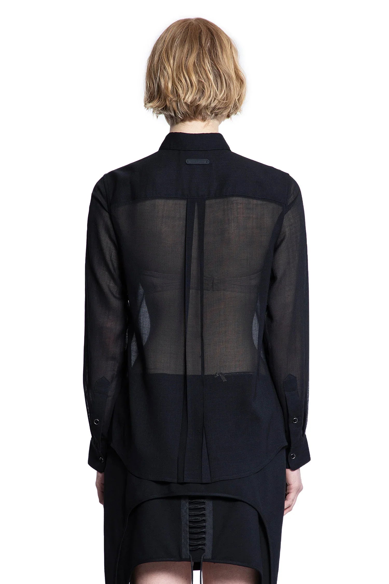 HELMUT LANG WOMAN BLACK SHIRTS - Antonioli.eu