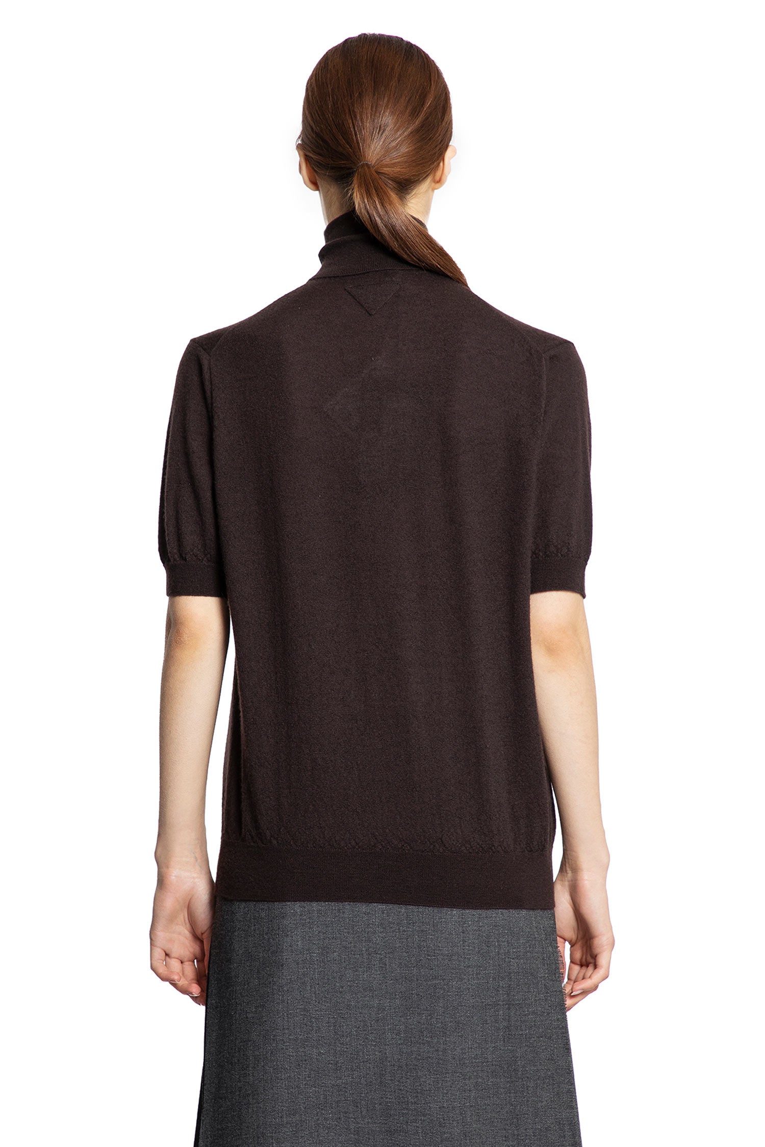 Cashmere Short Sleeve Turtleneck - Antonioli.eu