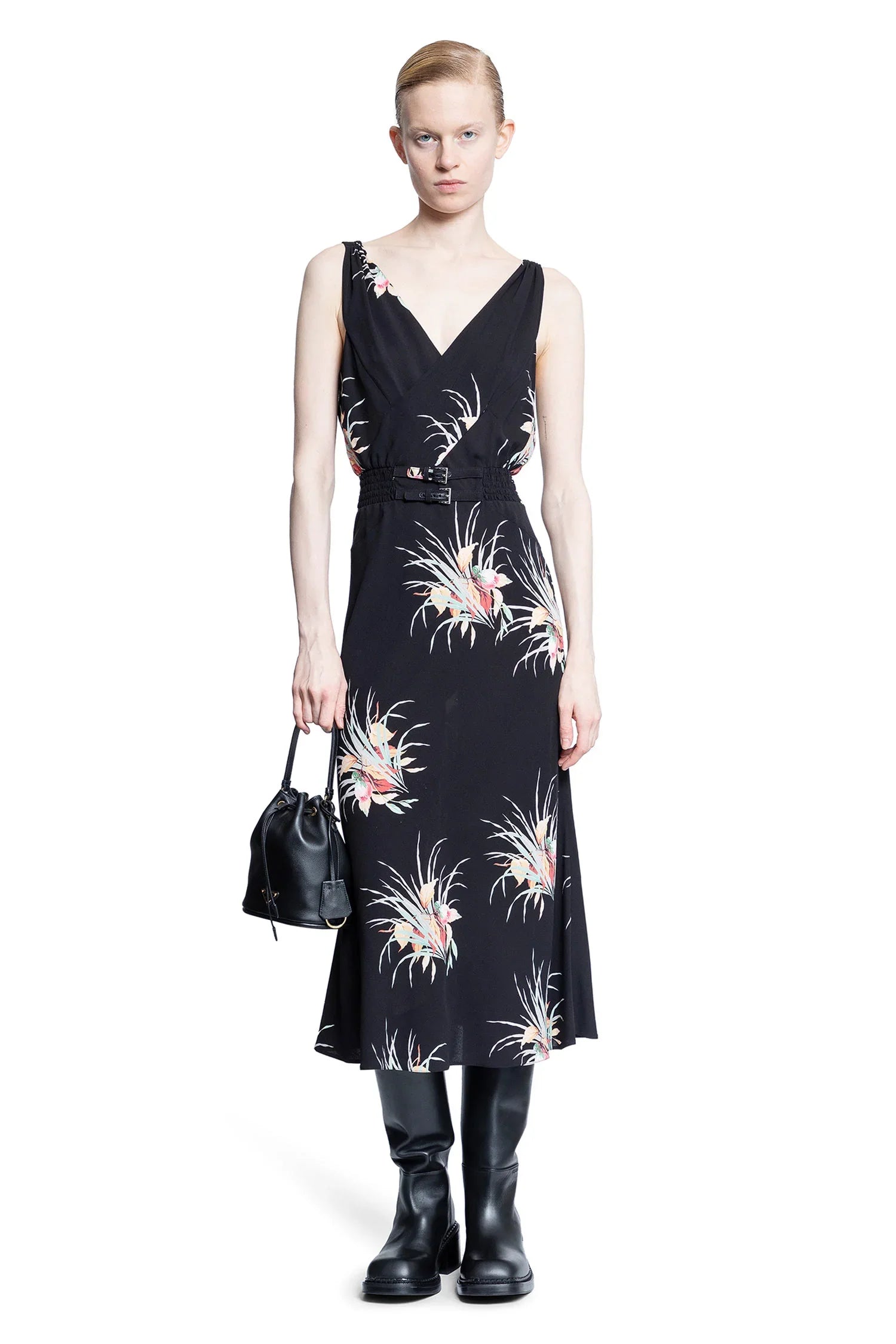 Printed Sablé Dress - Antonioli.eu