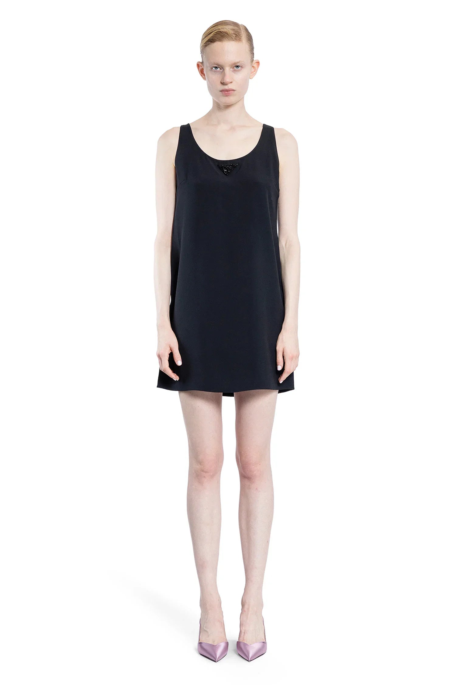 Sablé Slip Dress –