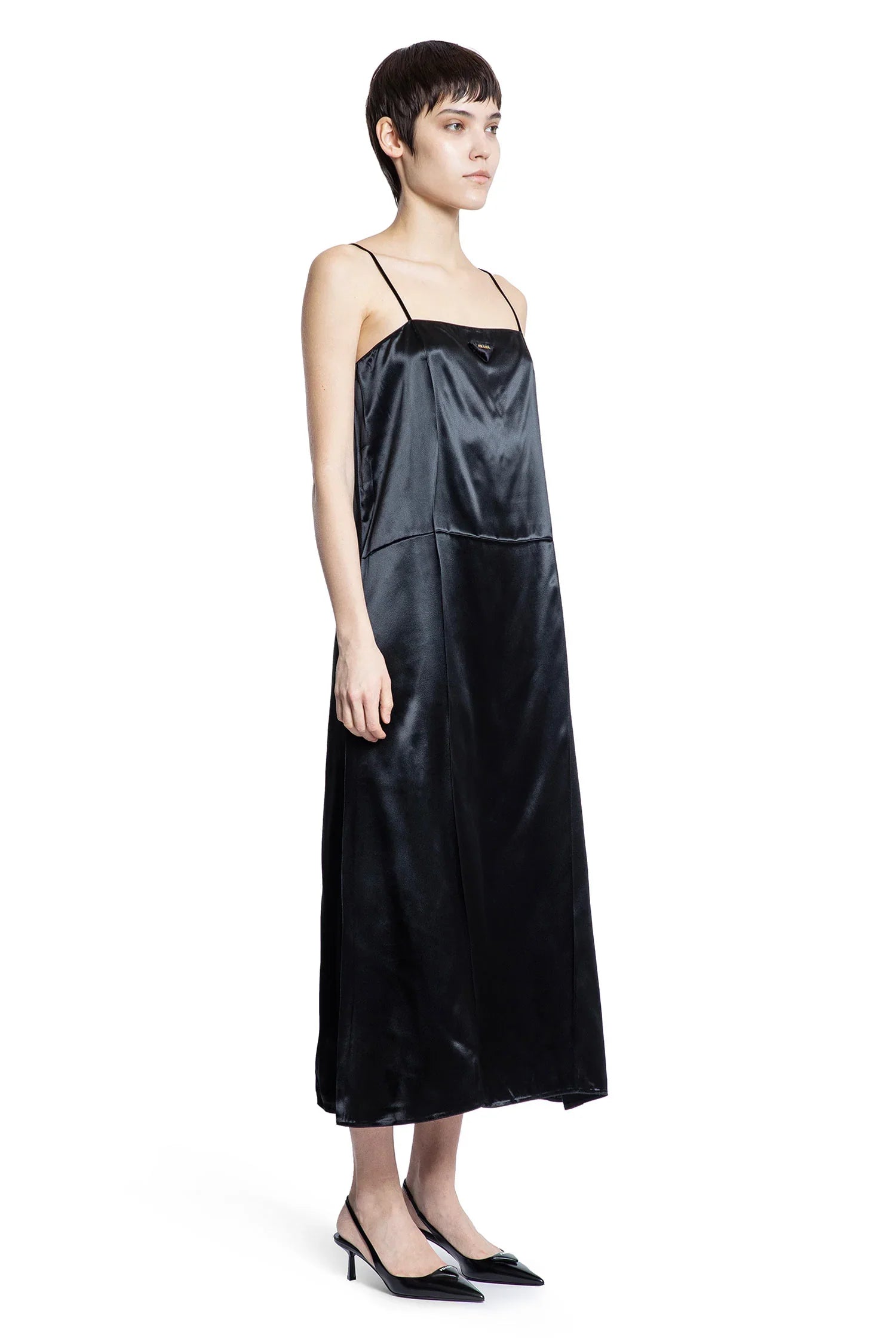 Satin Slip Dress - Antonioli.eu