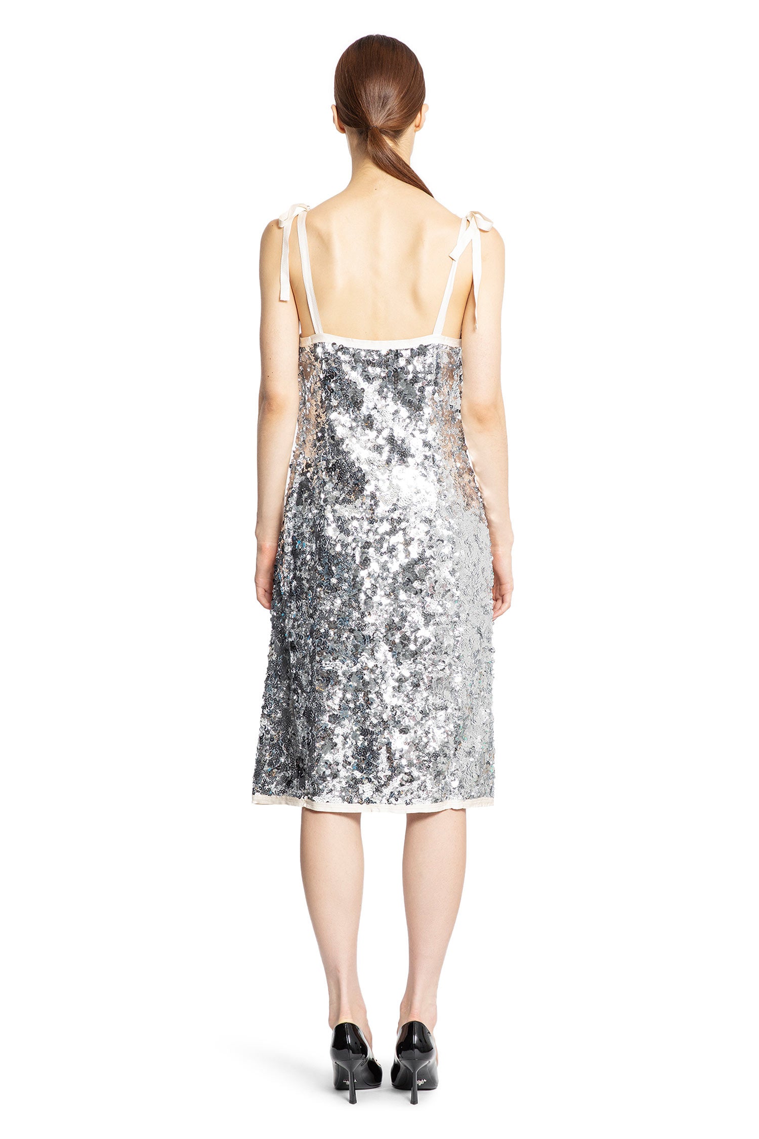 Sequined Slip Dress