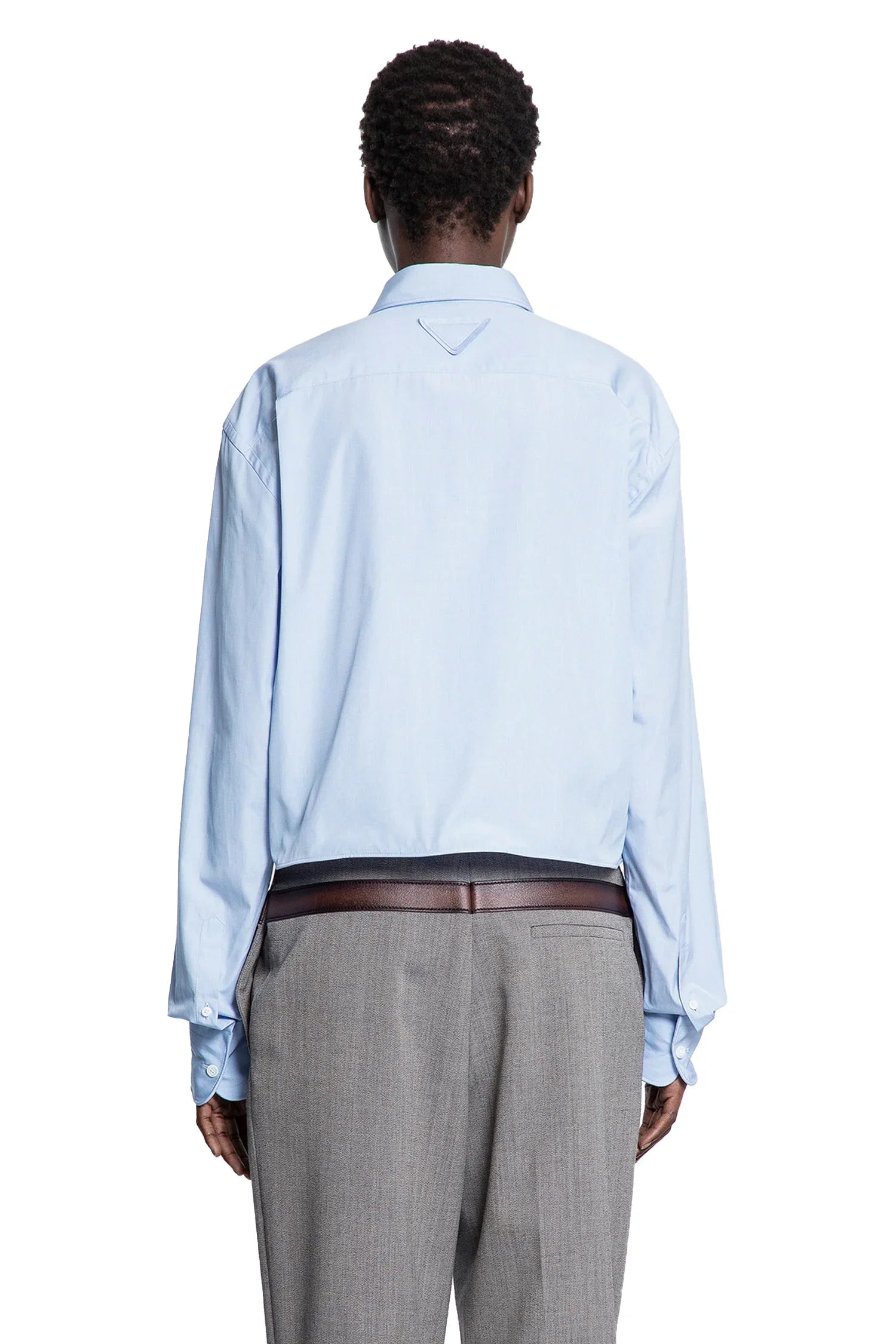 Ruffled Cotton Shirt - Antonioli.eu