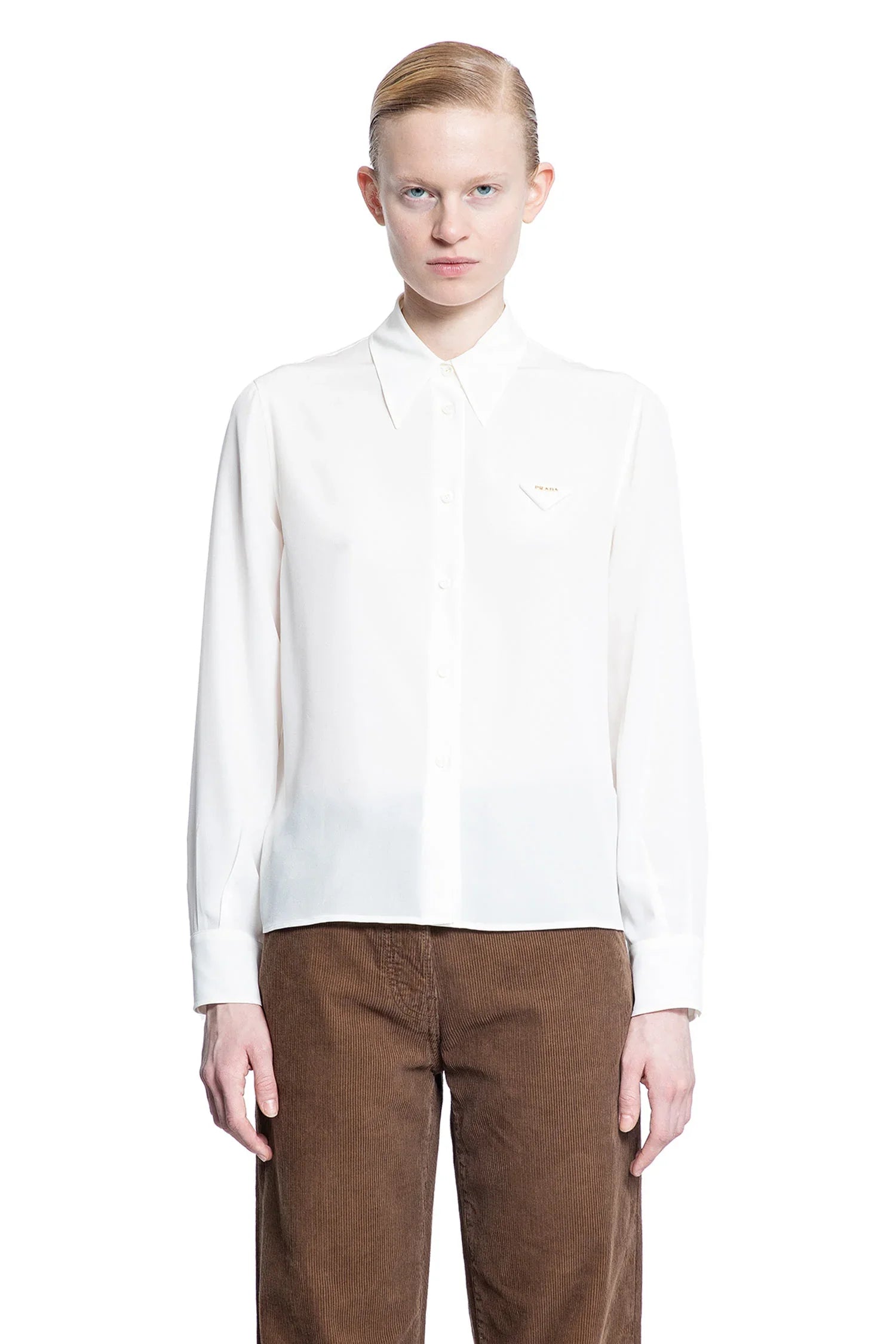 Crêpe De Chine Shirt - Antonioli.eu