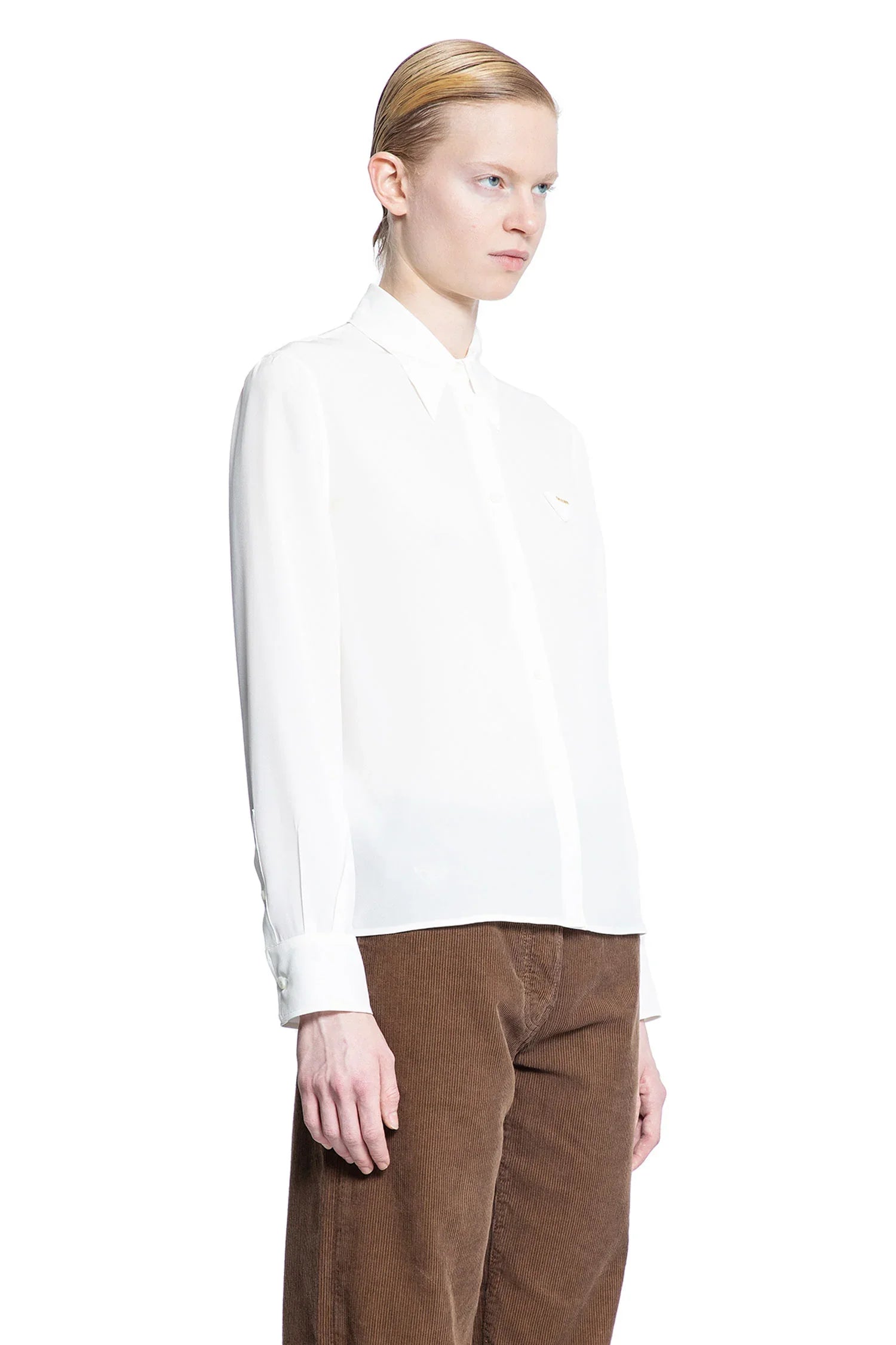 Crêpe De Chine Shirt - Antonioli.eu
