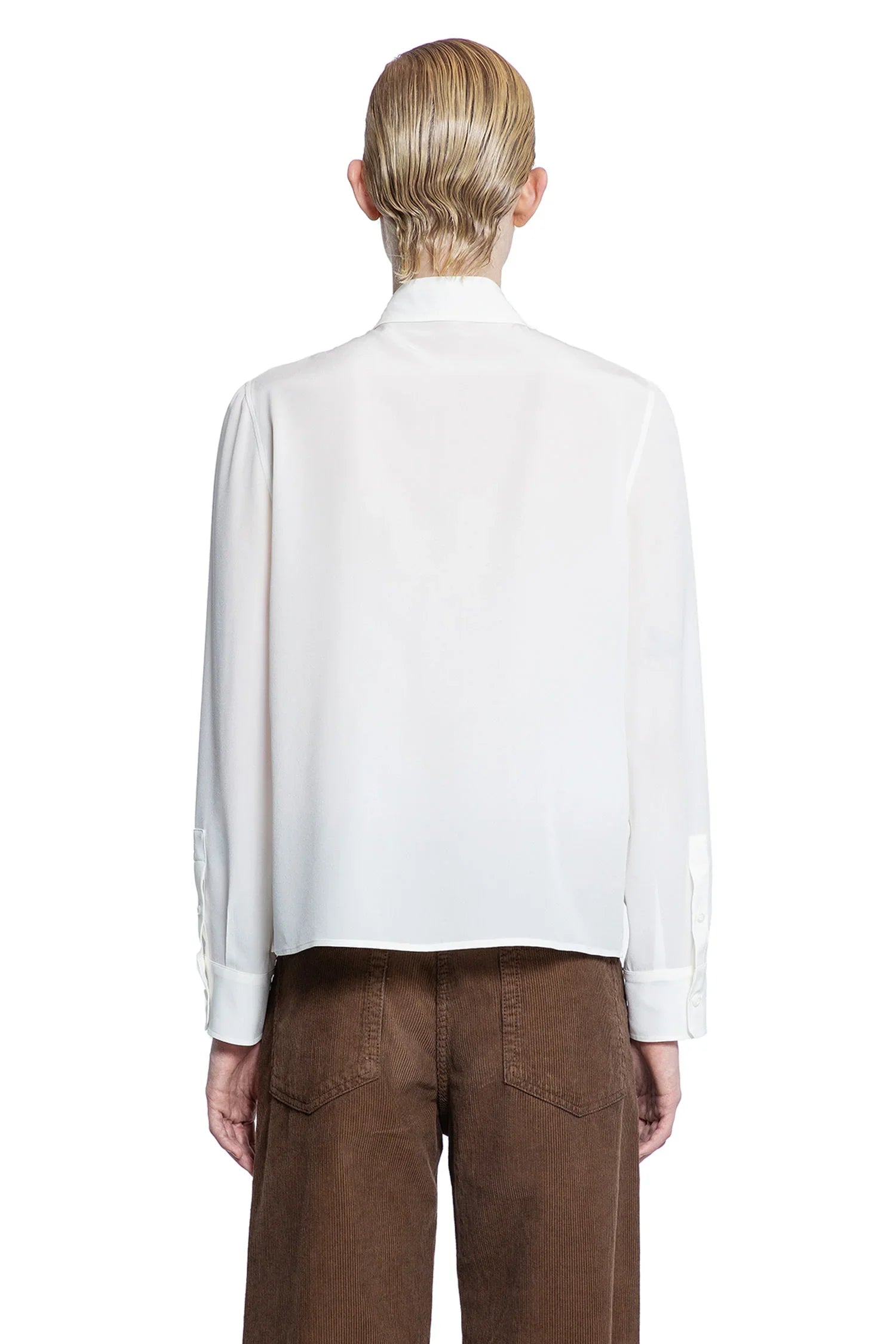 Crêpe De Chine Shirt - Antonioli.eu