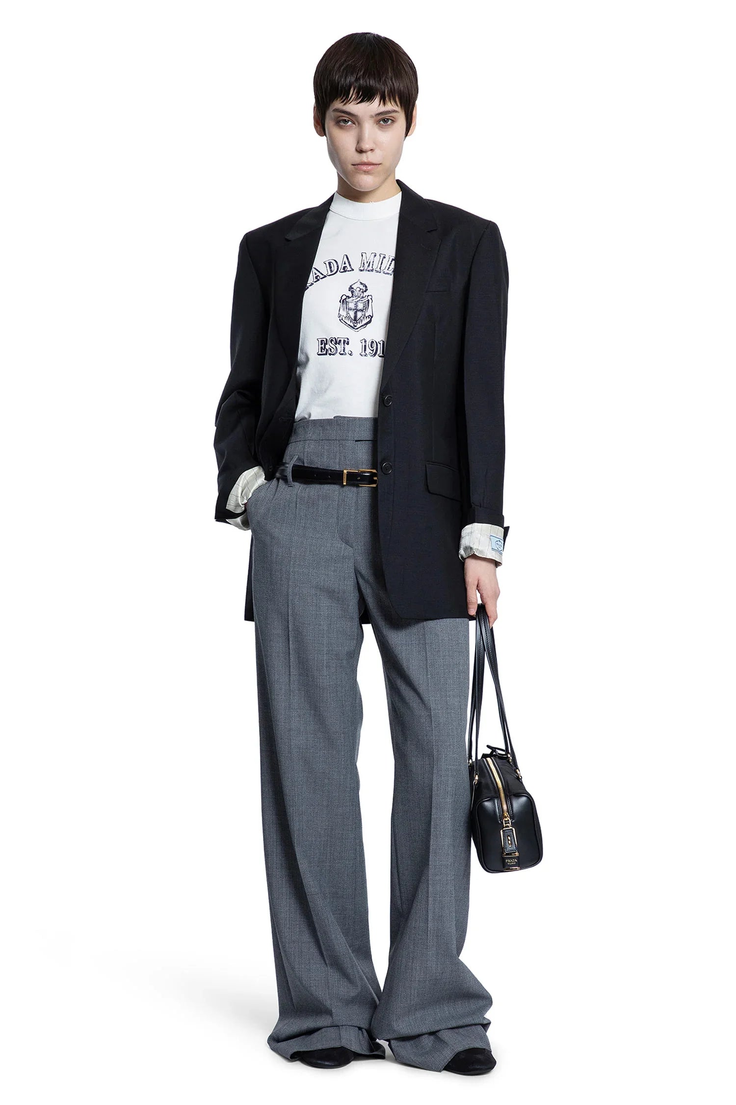 Single-Breasted Kid Mohair Blazer - Antonioli.eu