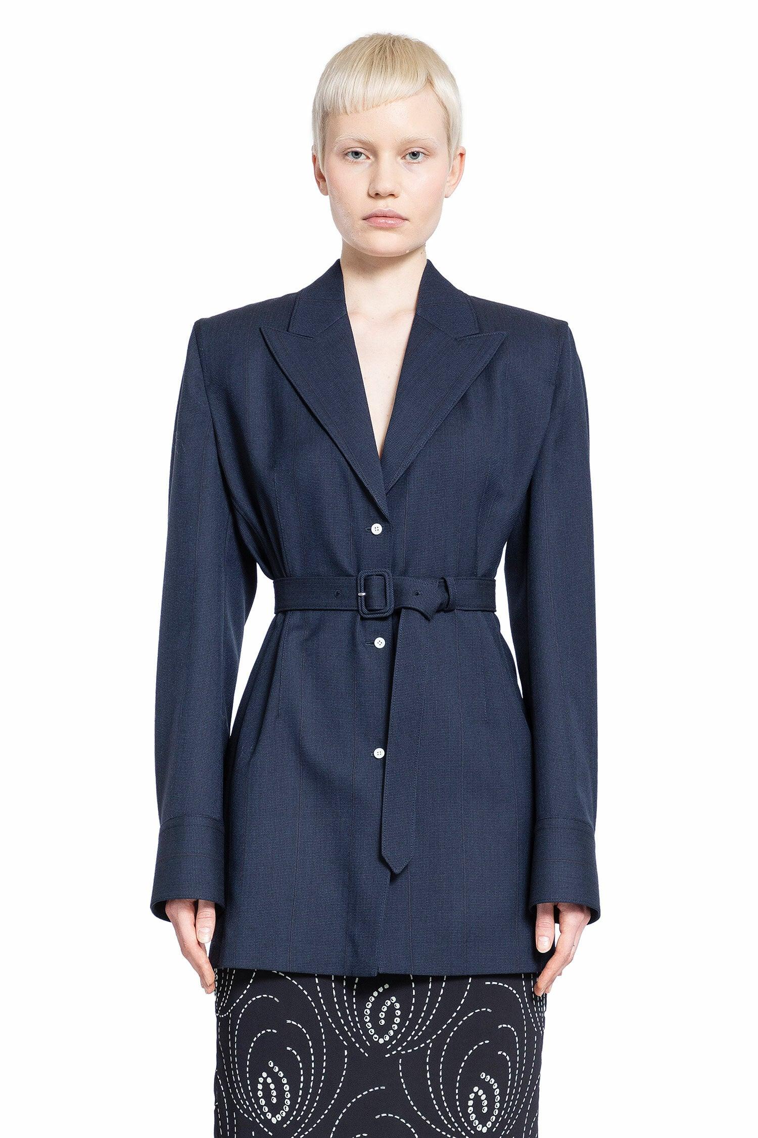 PRADA WOMAN BLUE BLAZERS - Antonioli.eu