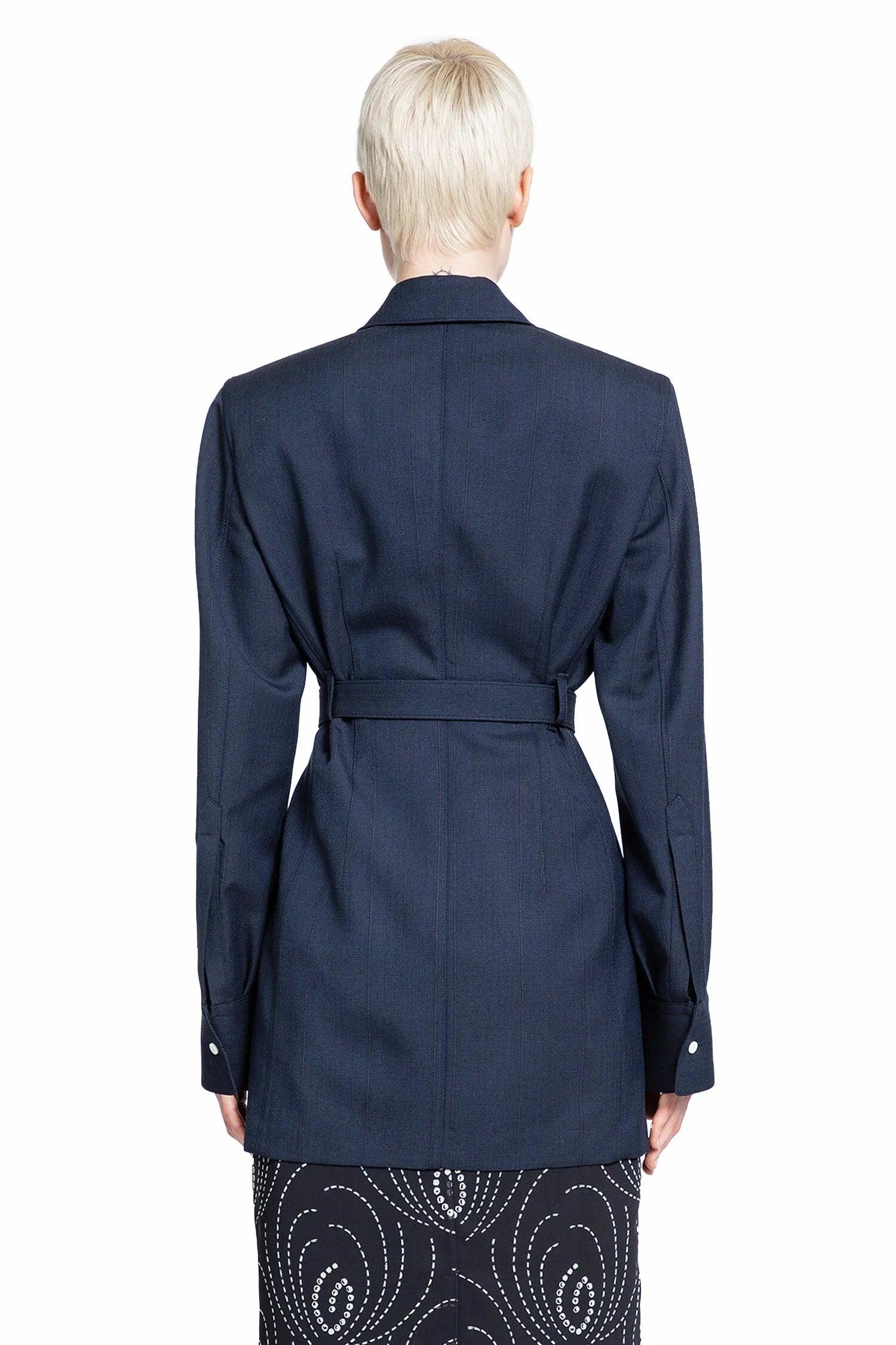PRADA WOMAN BLUE BLAZERS - Antonioli.eu