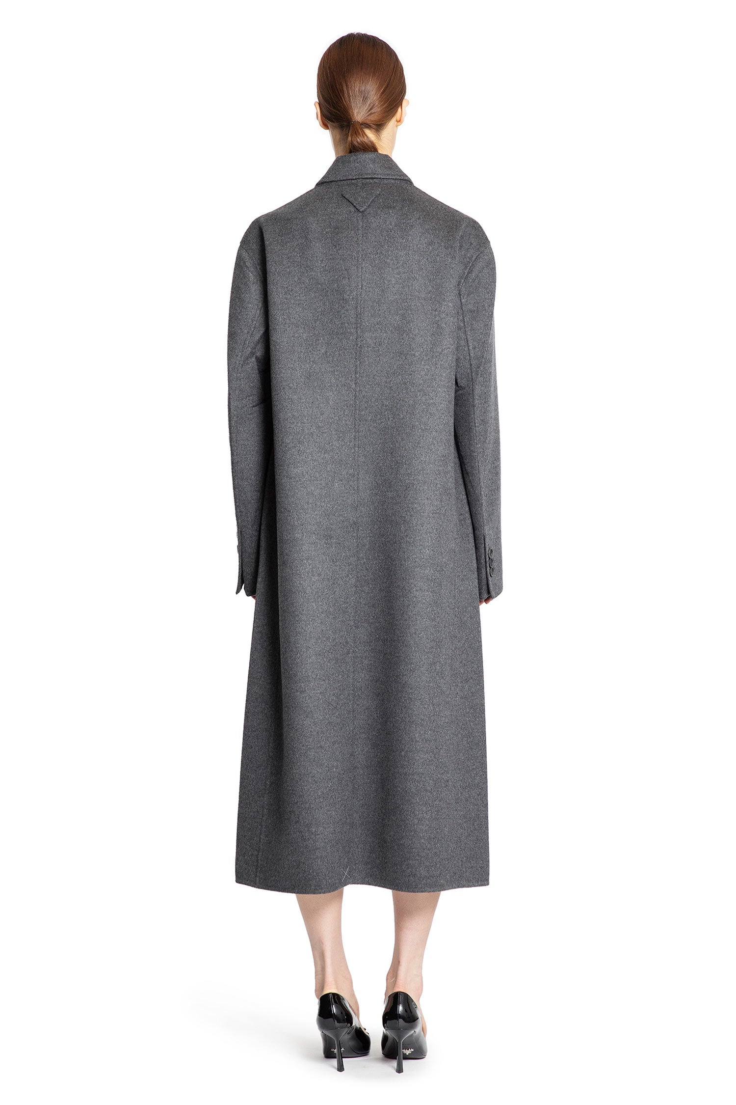 Wool Cashmere Double-Breasted Overcoat - Antonioli.eu
