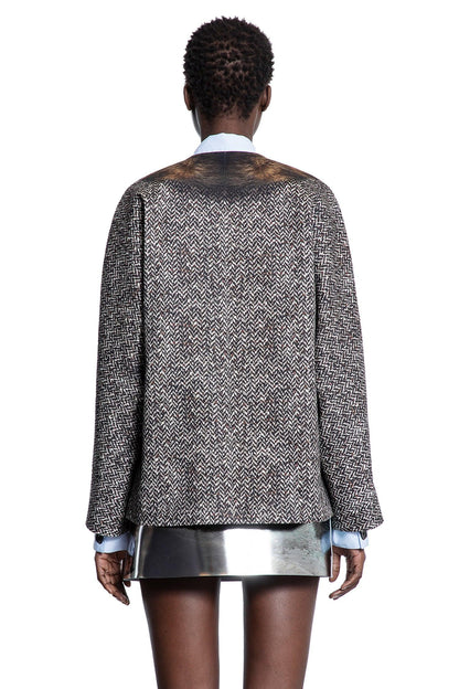 Printed Drill Caban Jacket - Antonioli.eu