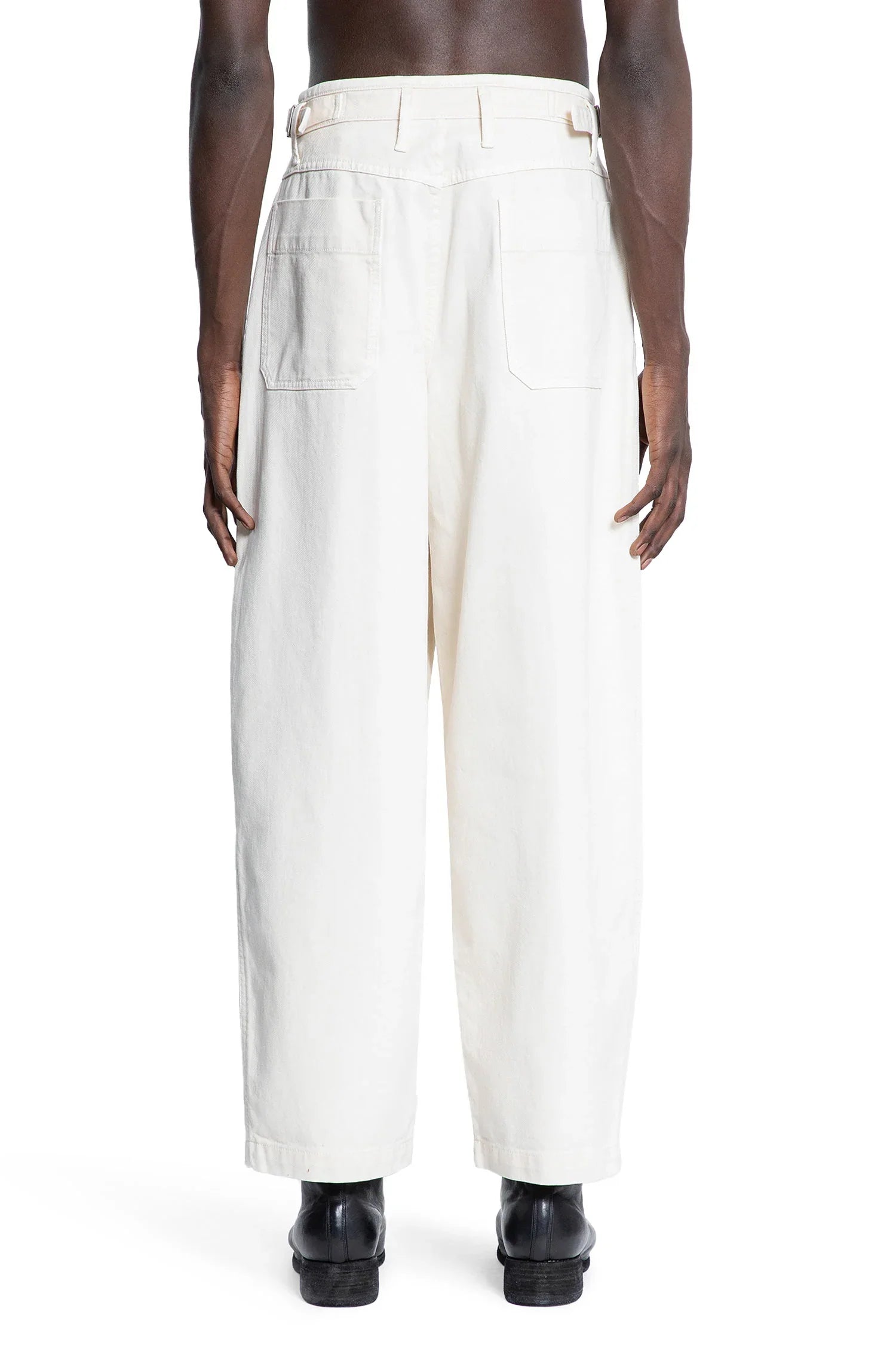 LEMAIRE MAN OFF-WHITE JEANS - Antonioli.eu