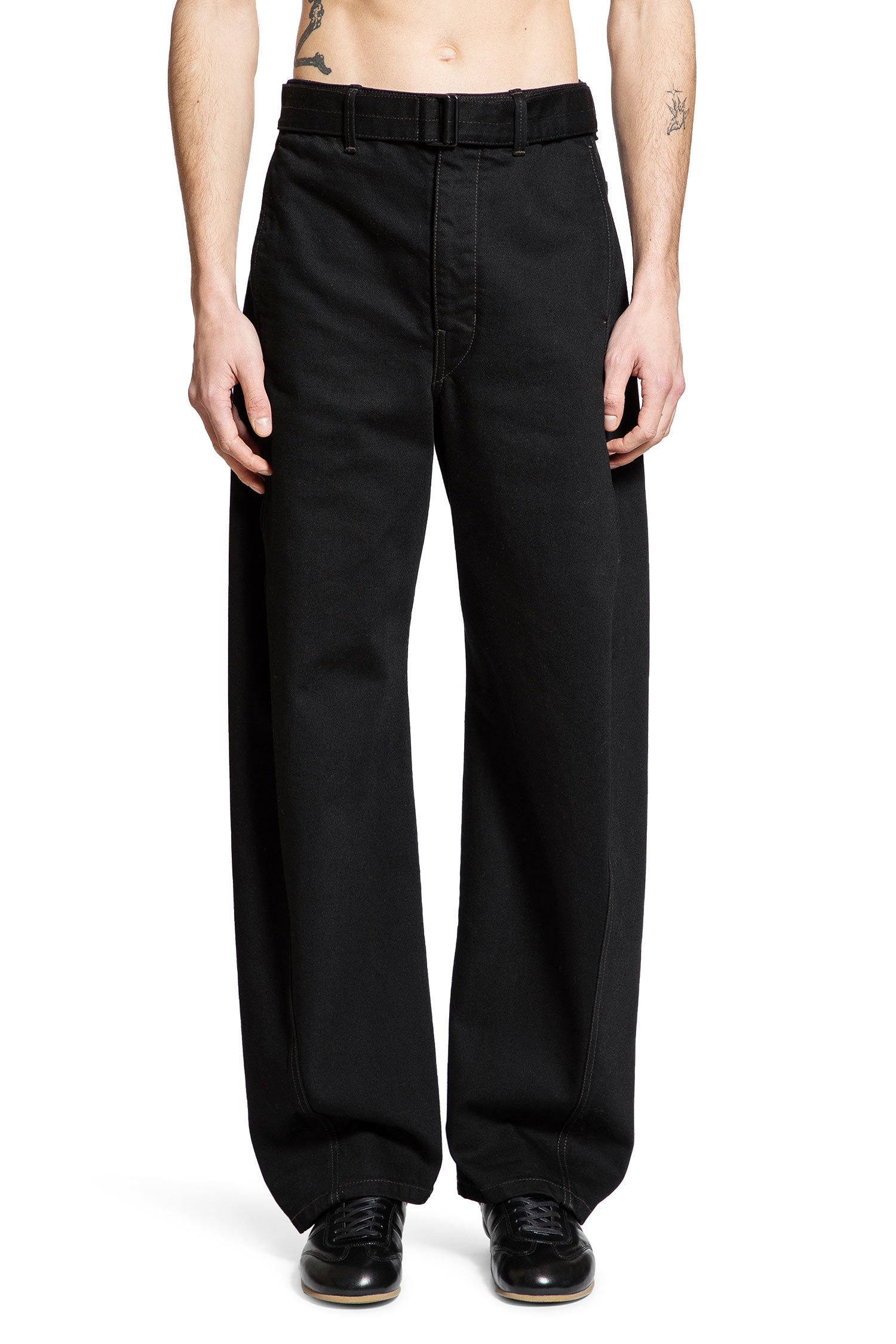 Twisted Belted Pants - Antonioli.eu