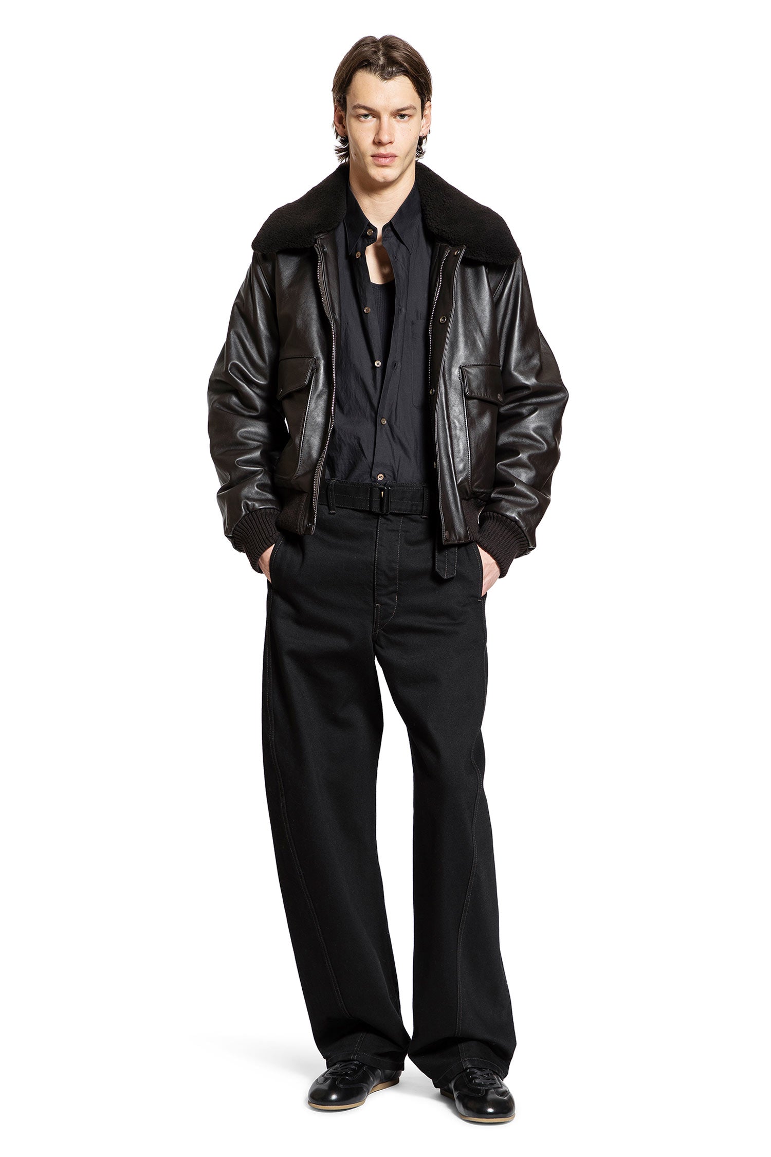 Twisted Belted Pants - Antonioli.eu