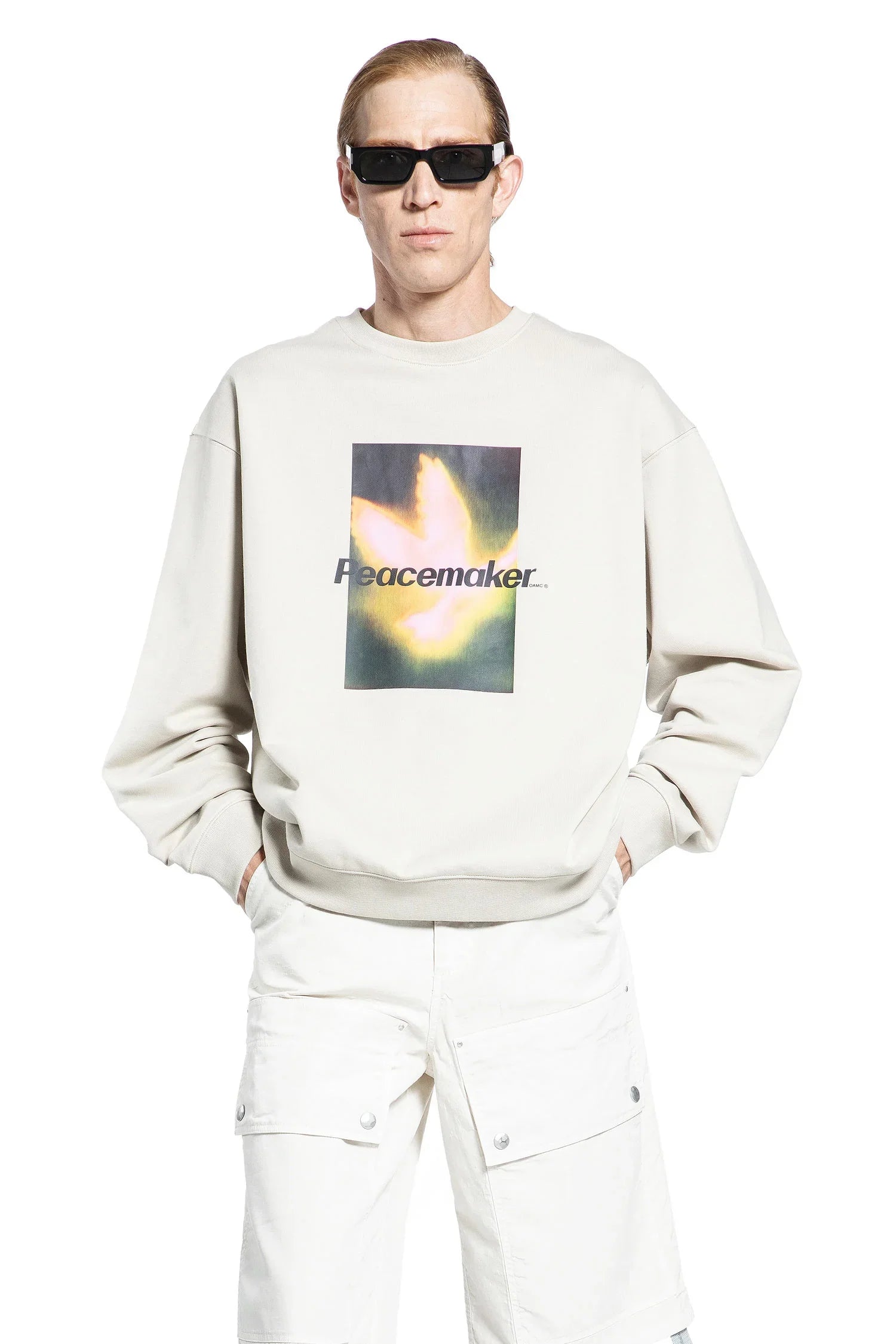 Peacemaker Bird Loose Fit Crewneck - Antonioli.eu