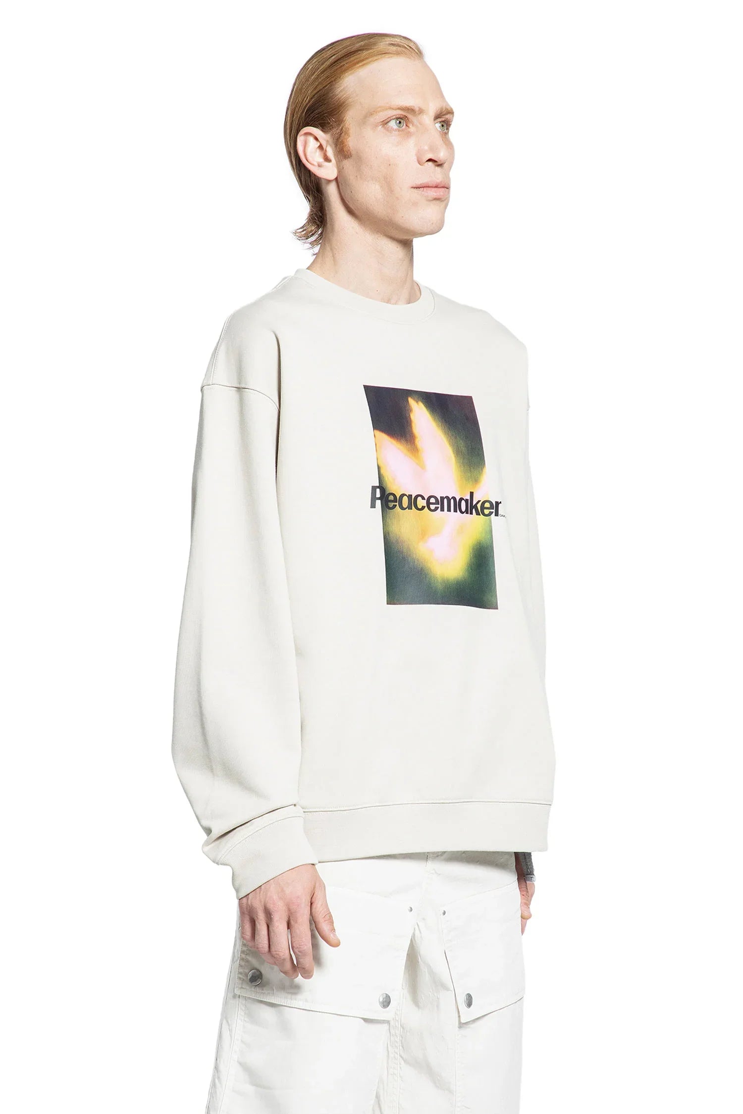 Peacemaker Bird Loose Fit Crewneck - Antonioli.eu