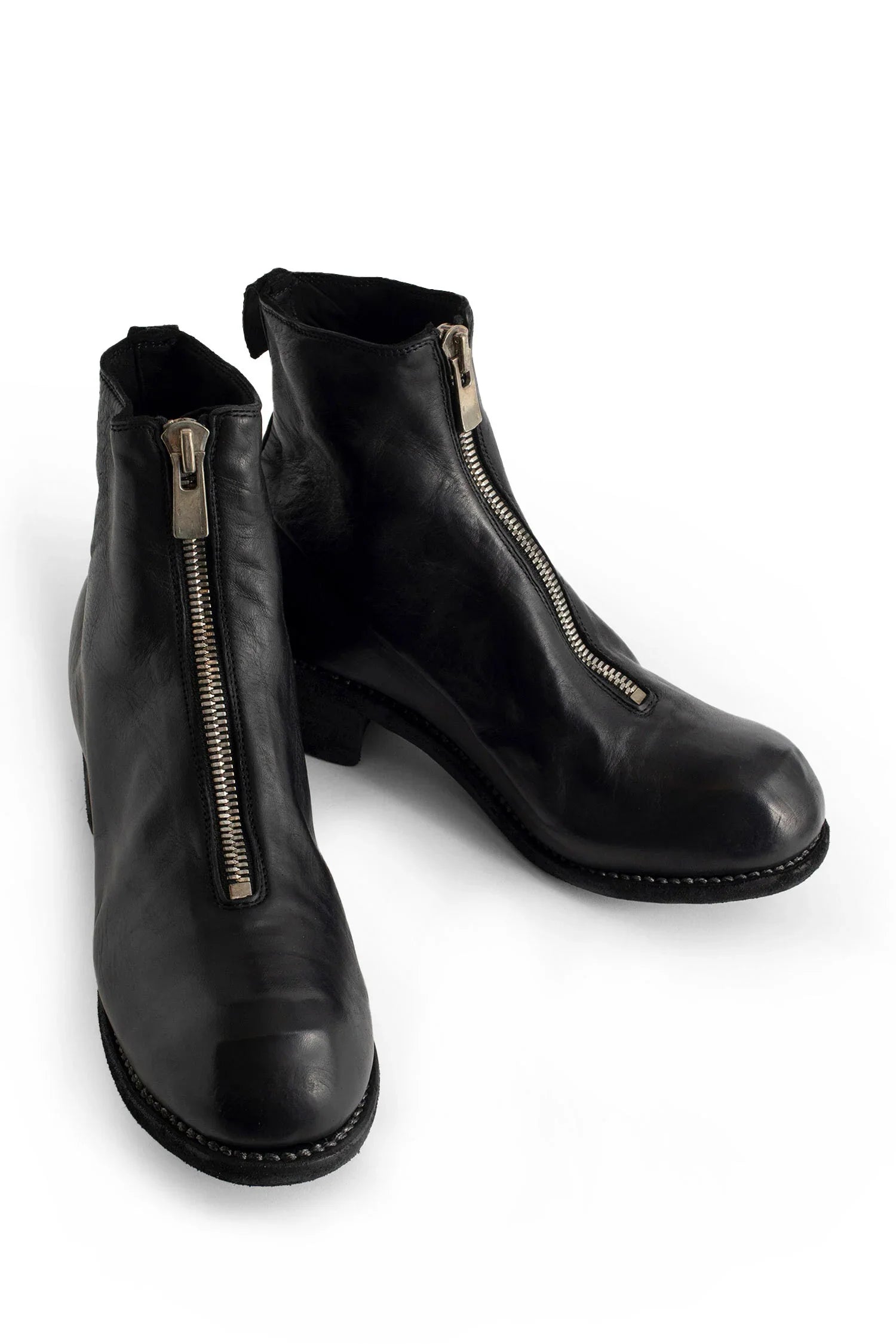 Pl1 Horse Full Grain Leather Boots - Antonioli.eu