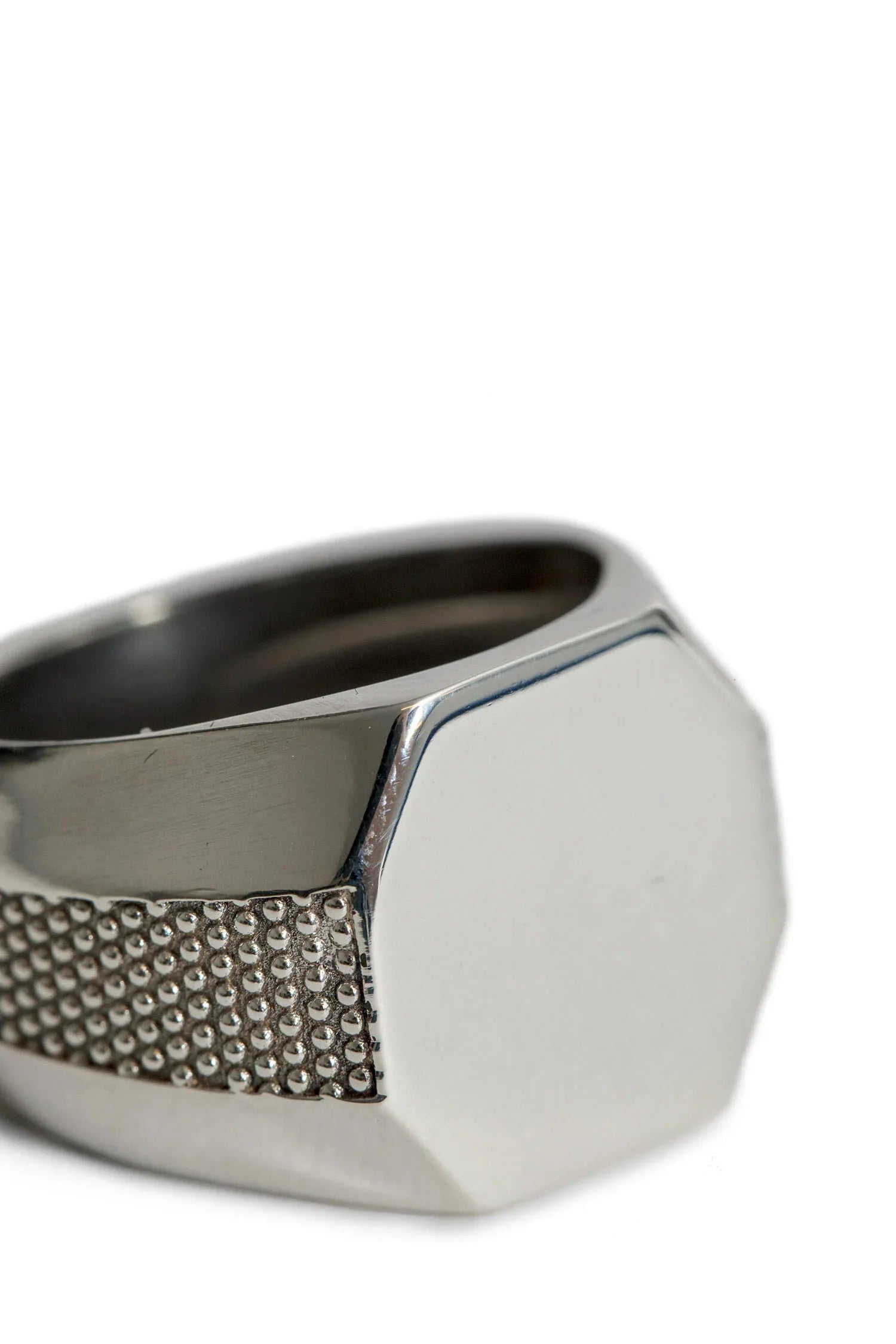 Octagon Signet Ring - Antonioli.eu