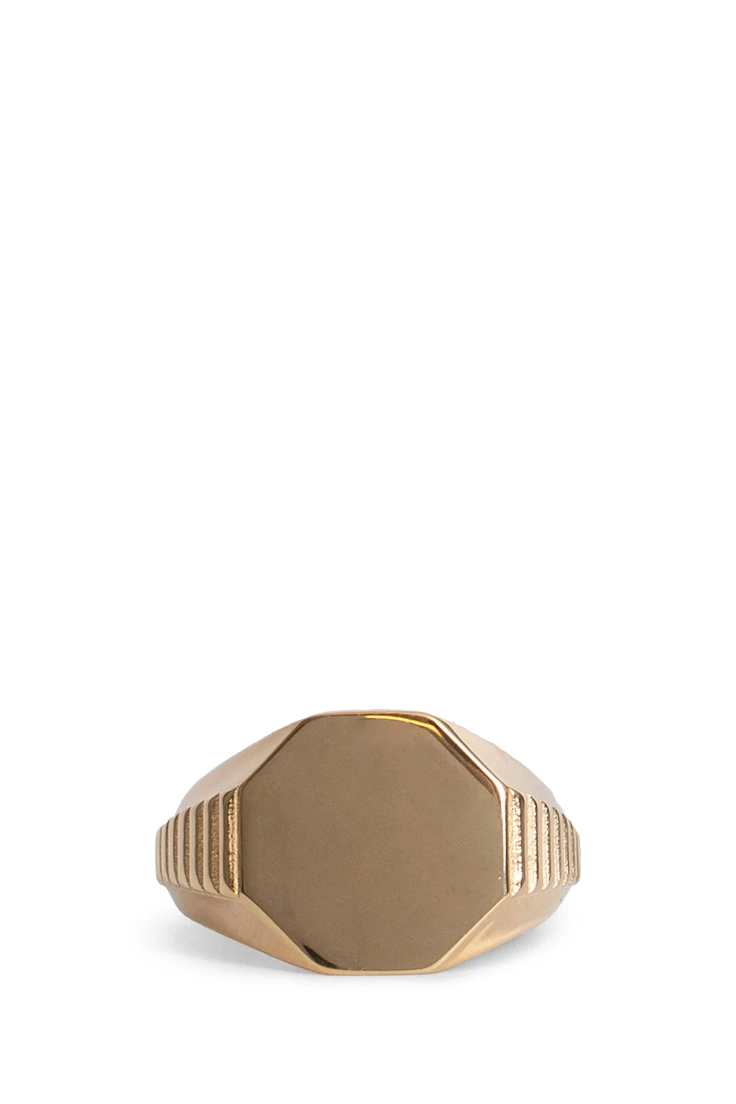 Gold-Plated Signet Ring - Antonioli.eu