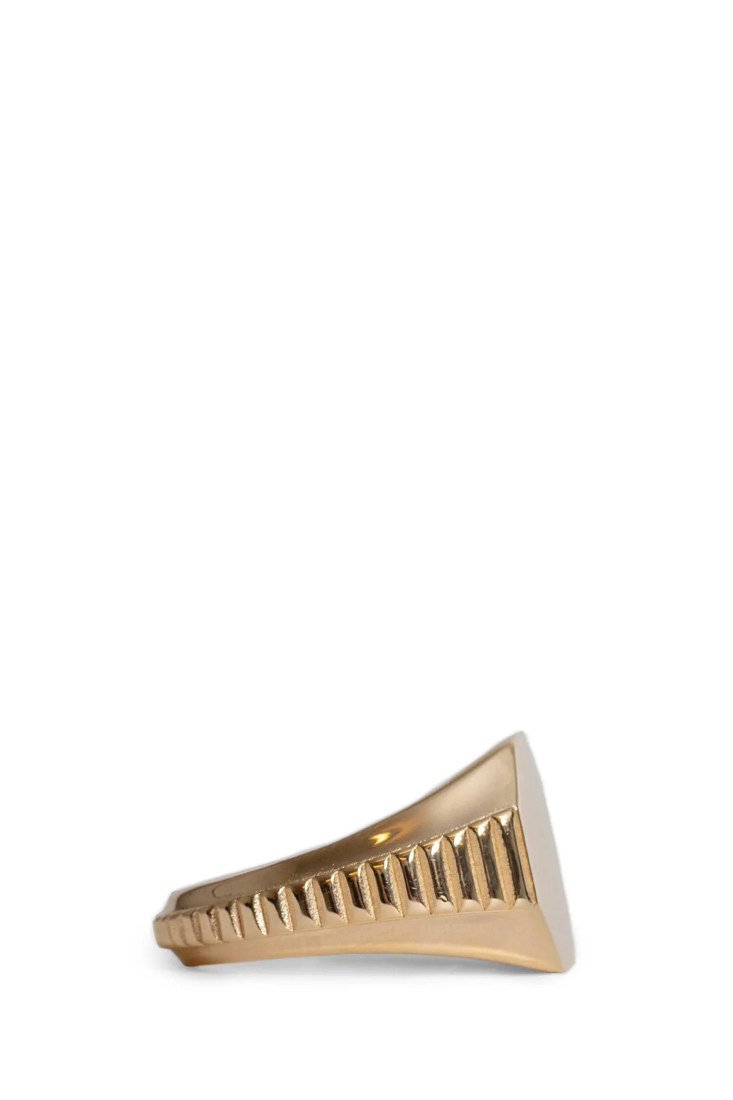 Gold-Plated Signet Ring - Antonioli.eu