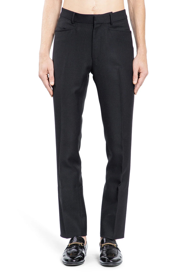 Cotton Silk Tailored Trousers - Antonioli.eu