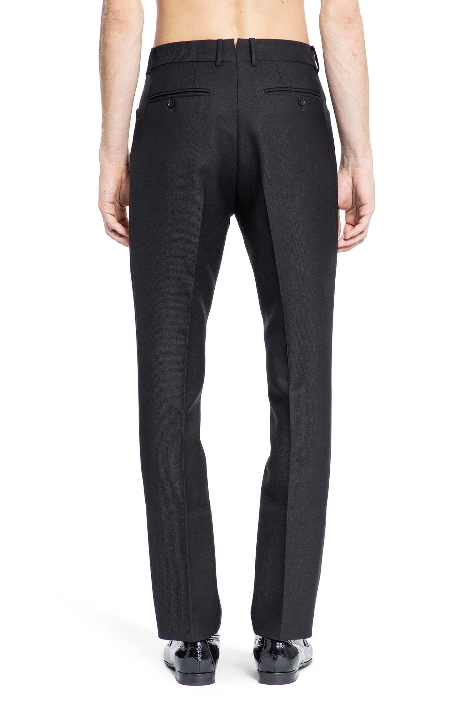 Cotton Silk Tailored Trousers - Antonioli.eu