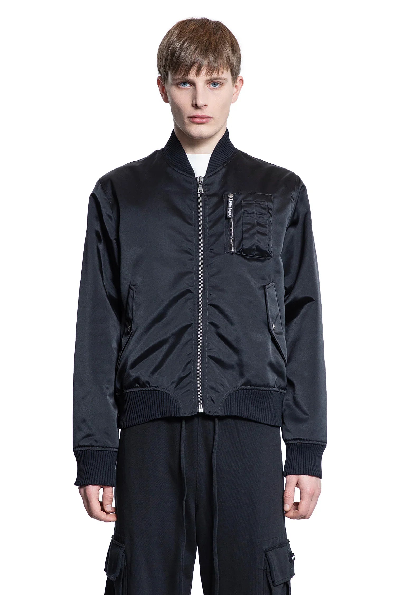 Curved Logo Bomber - Antonioli.eu