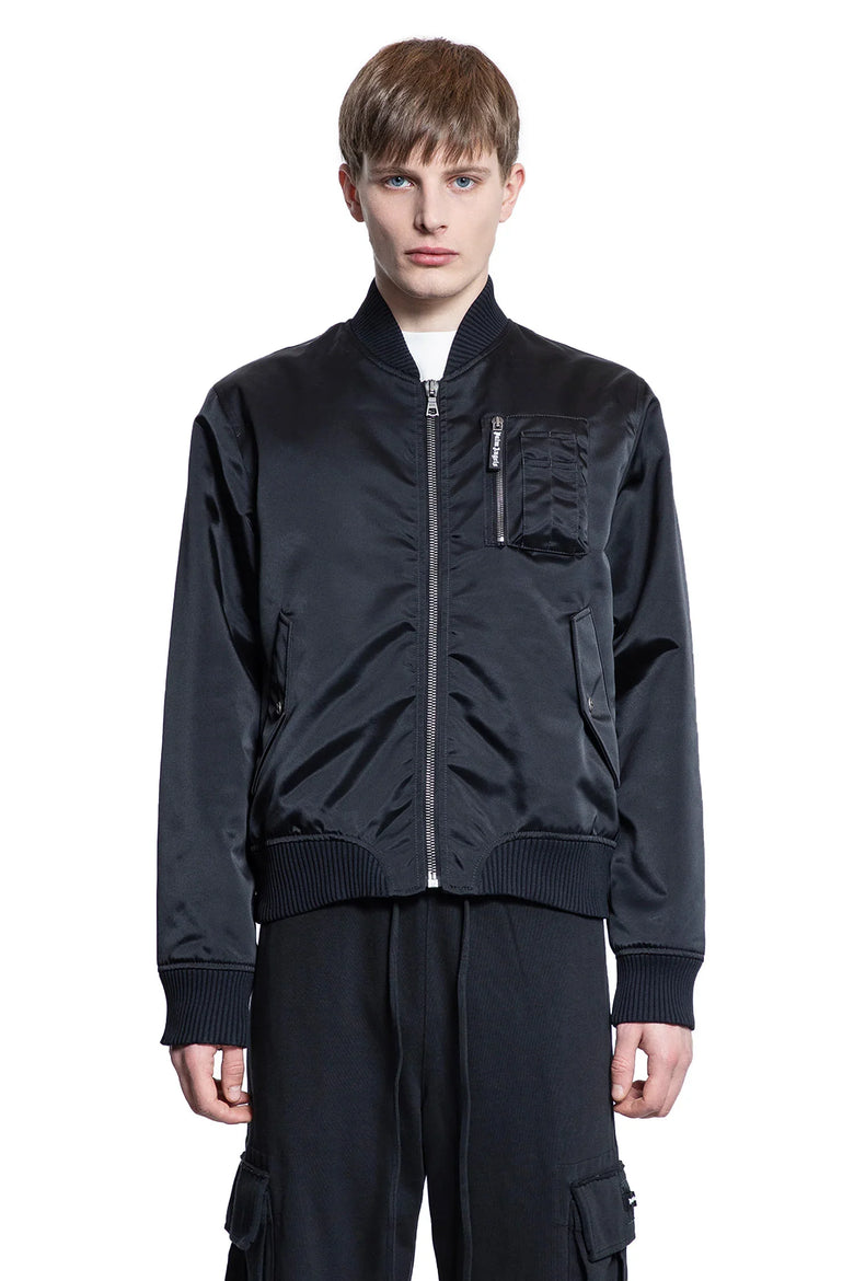 Curved Logo Bomber - Antonioli.eu