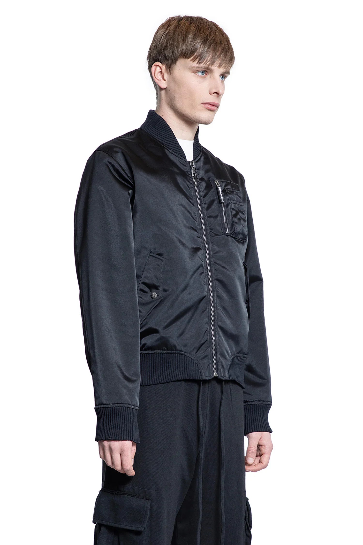 Curved Logo Bomber - Antonioli.eu
