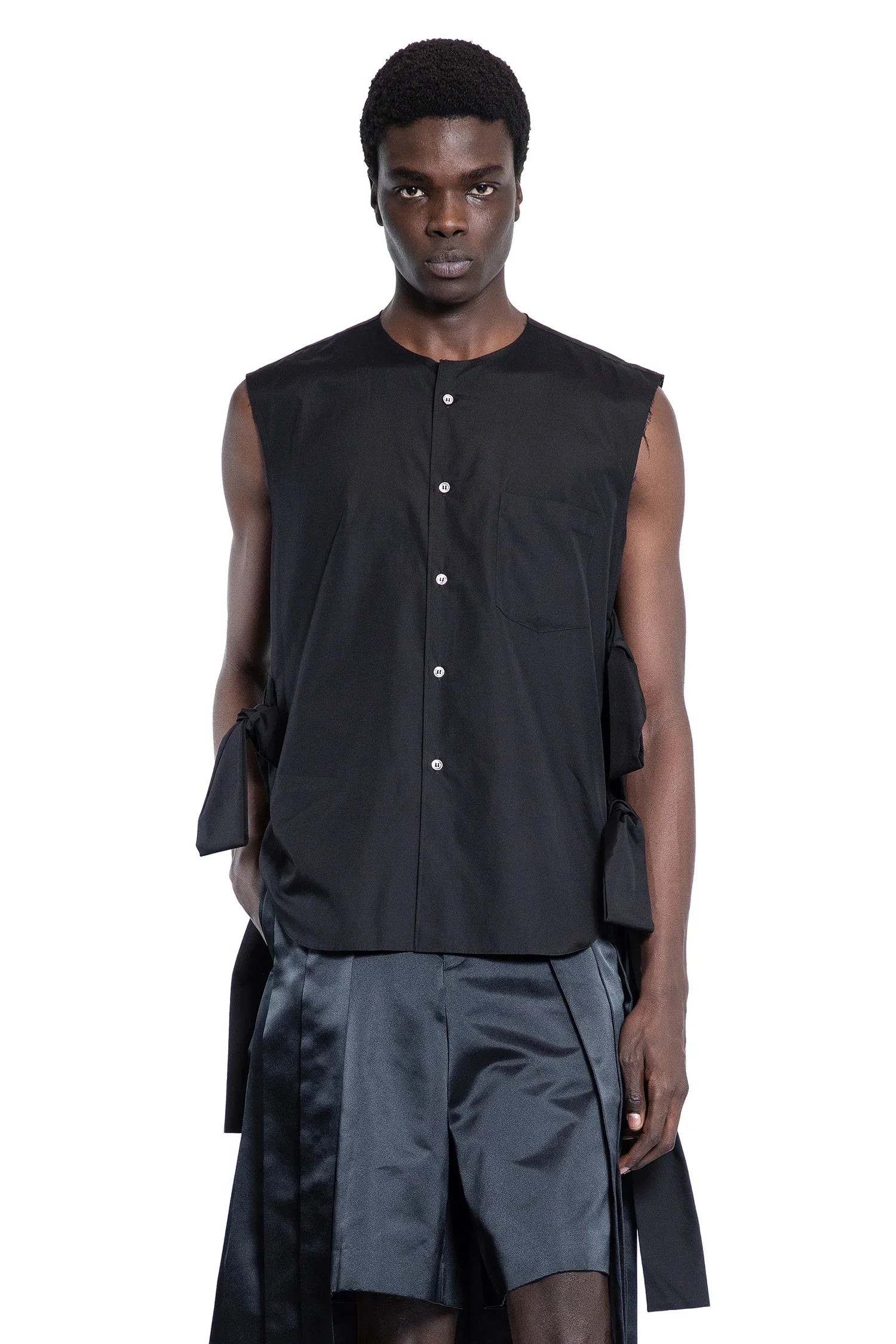 COMME DES GARCONS HOMME PLUS MAN BLACK SHIRTS - Antonioli.eu