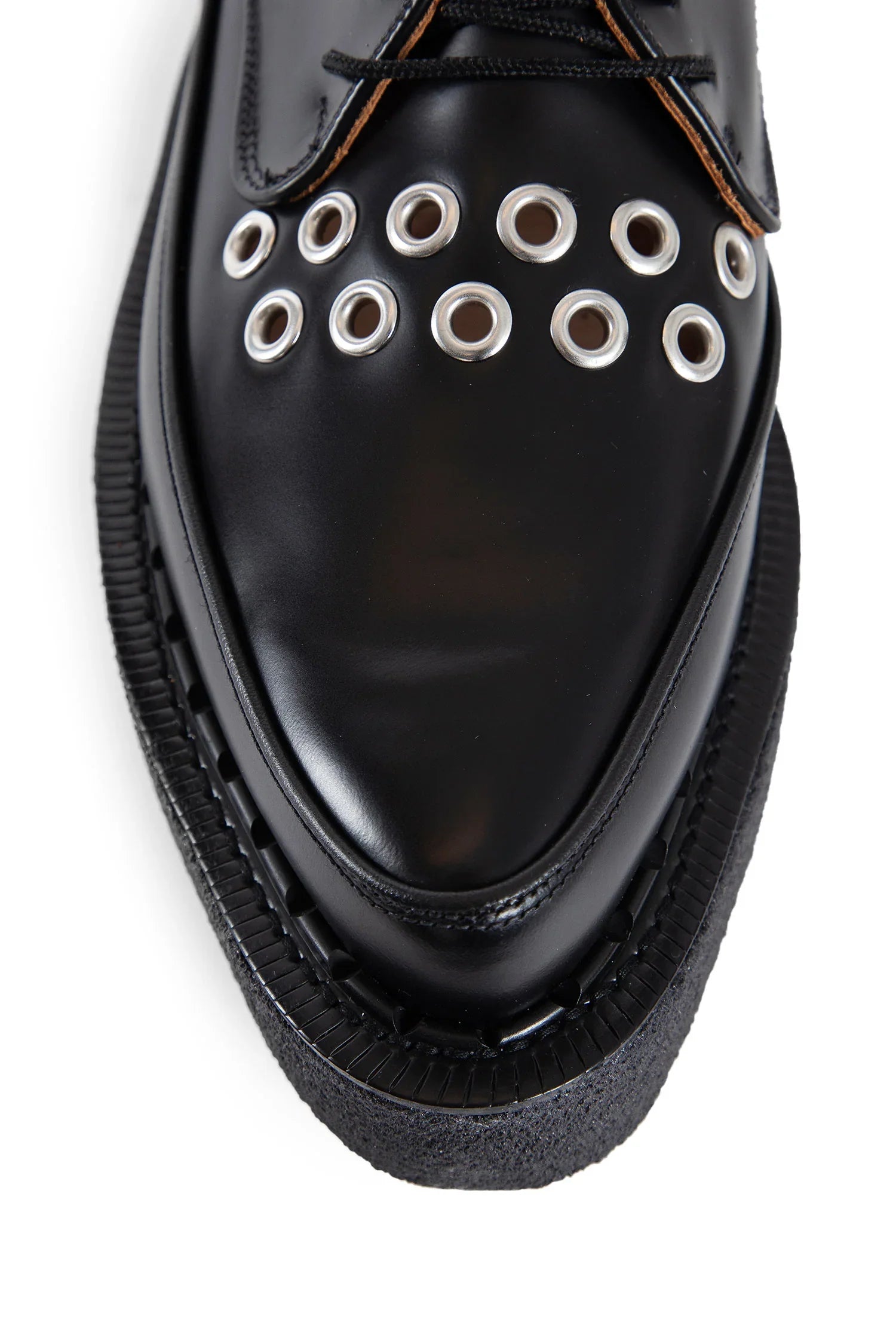 George Cox collaboration lace-up creepers - Antonioli.eu