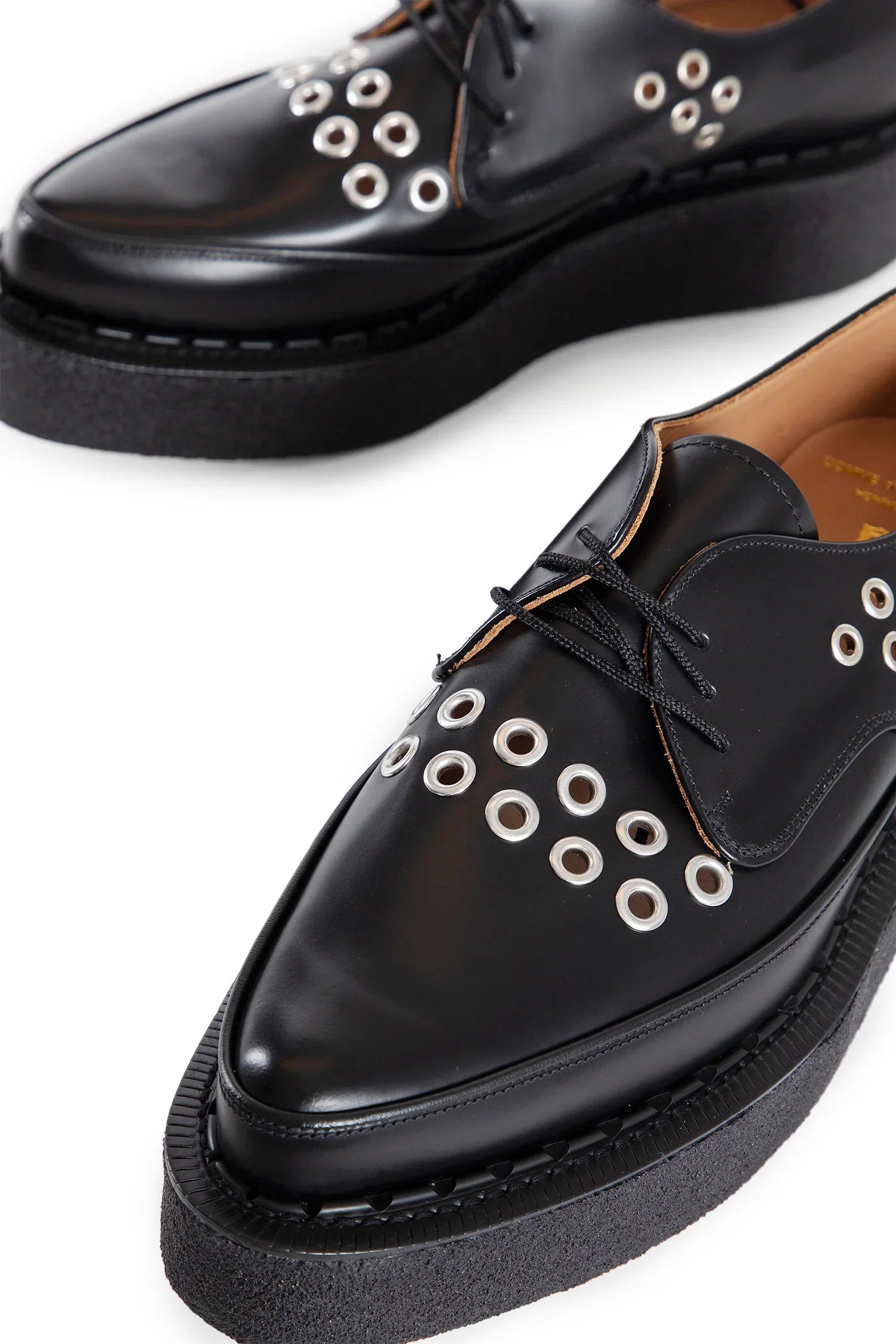 George Cox collaboration lace-up creepers - Antonioli.eu