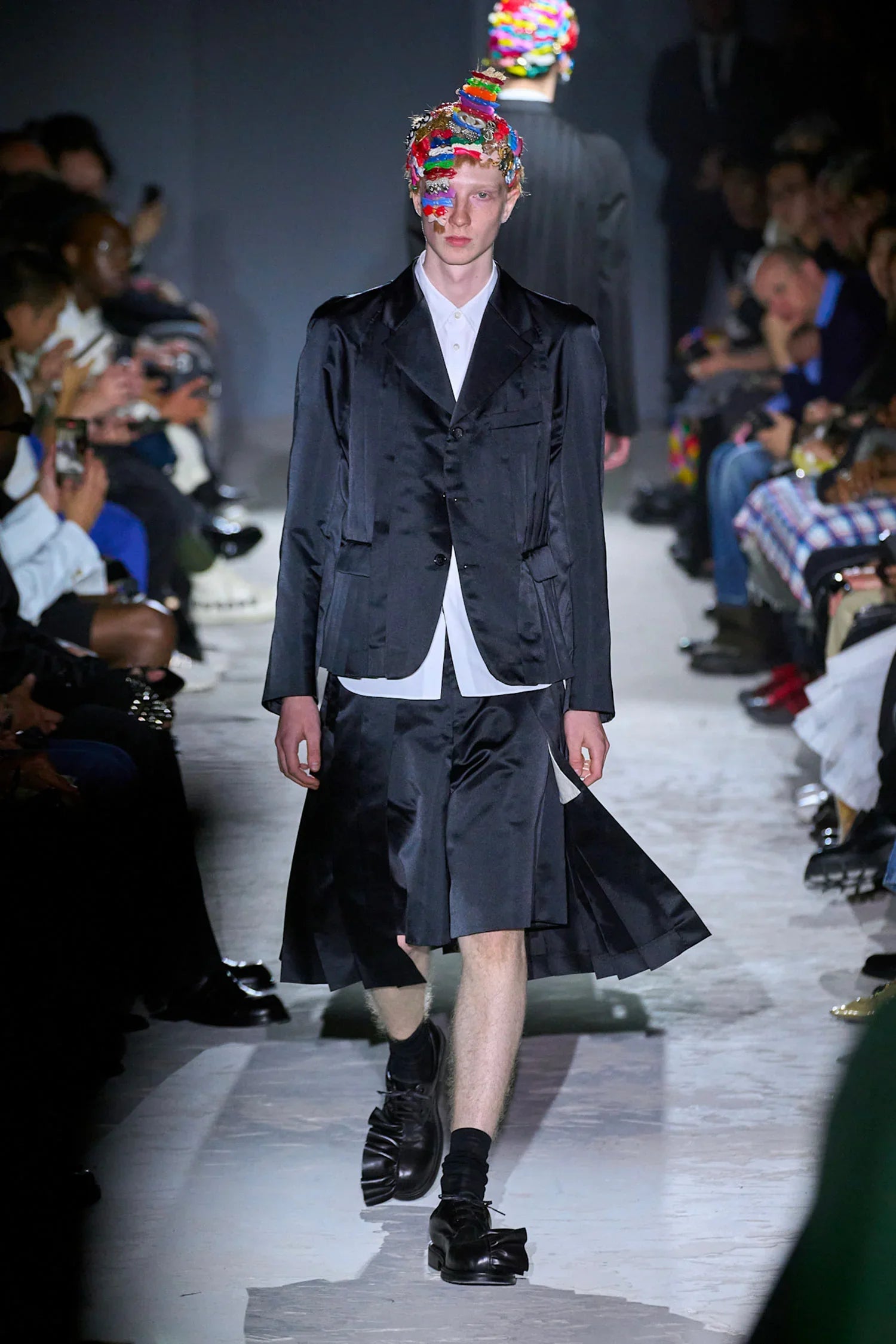 COMME DES GARCONS HOMME PLUS MAN BLACK SHORTS & SKIRTS - Antonioli.eu