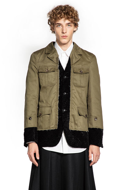 Spliced Military Blazer - Antonioli.eu