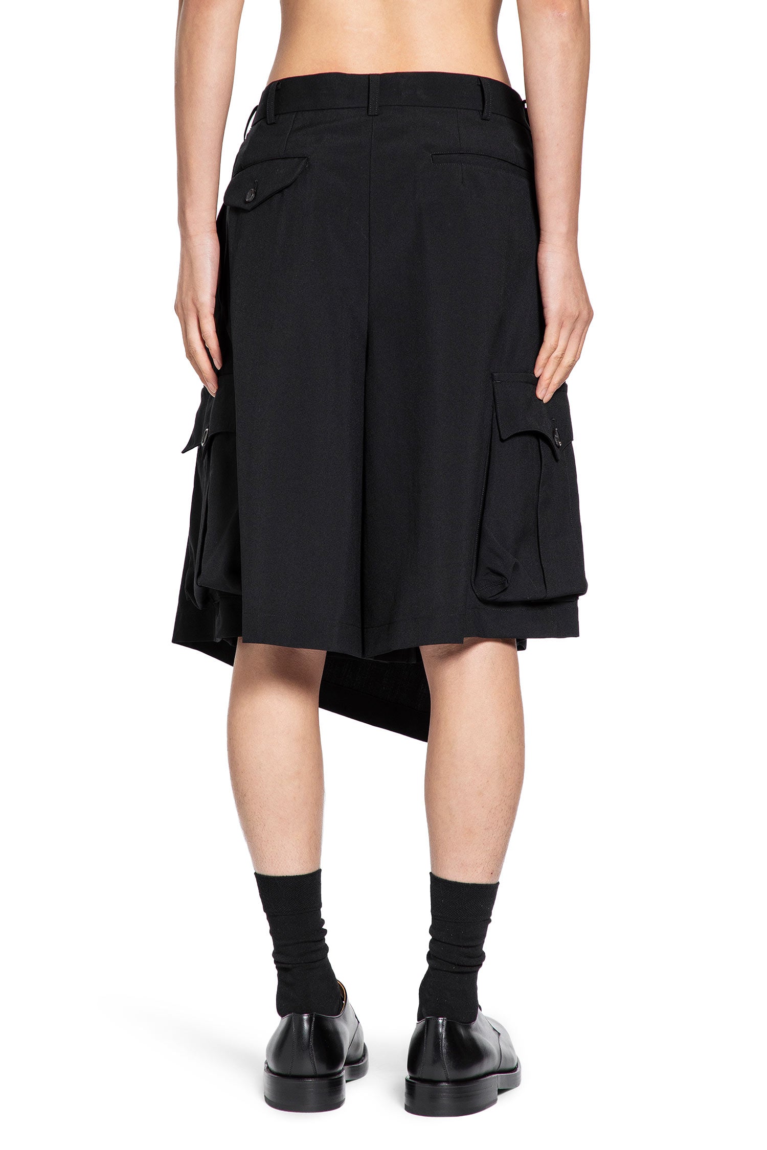 Asymmetric Overlay Shorts