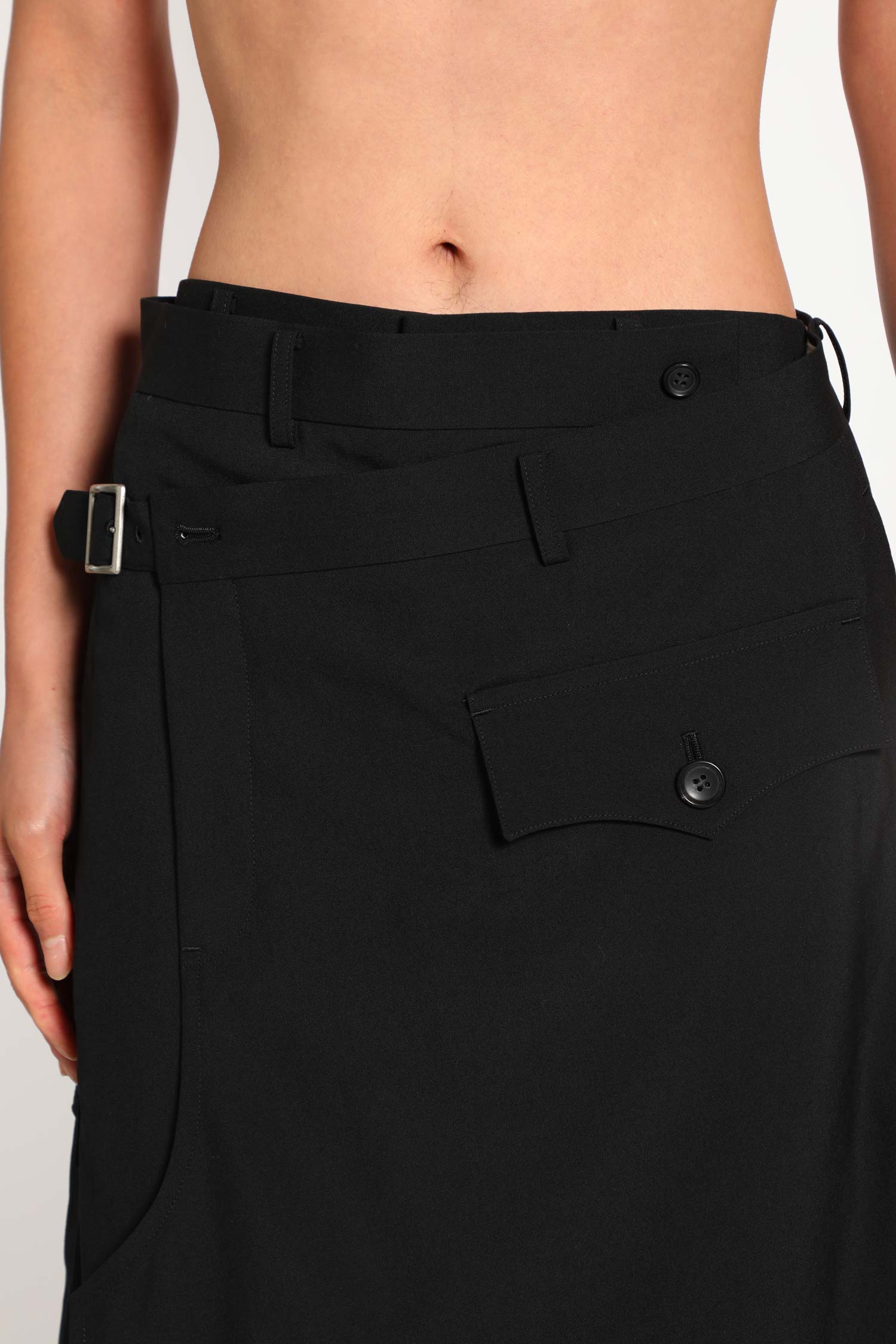 Asymmetric Overlay Shorts