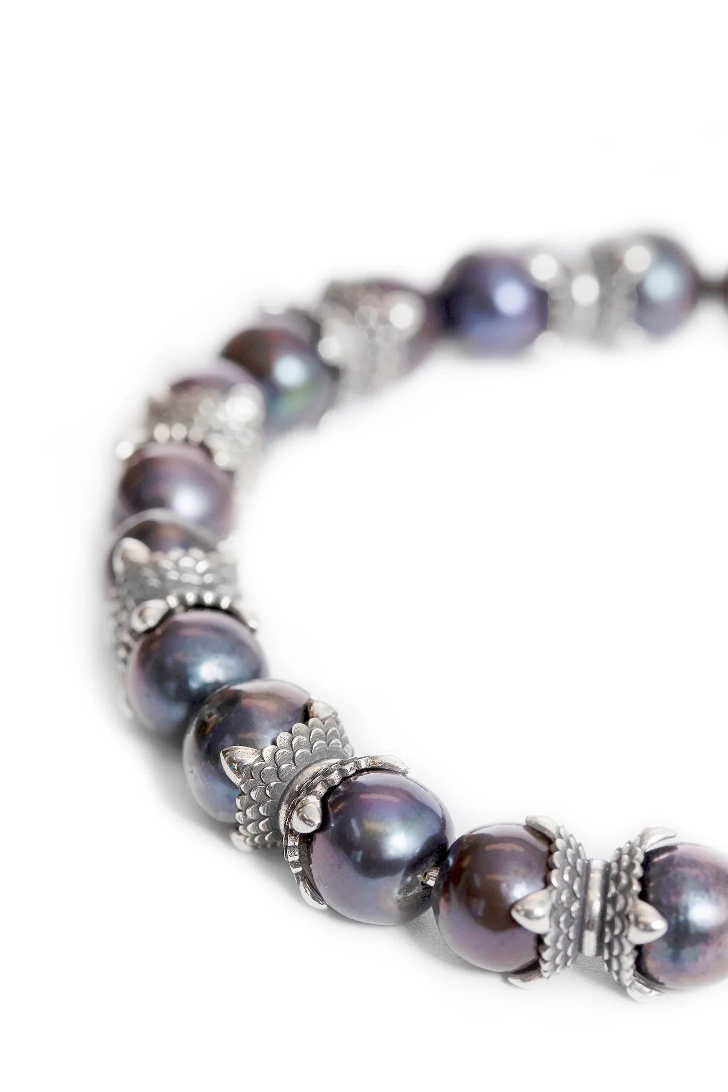 Black pearl bracelet - Antonioli.eu