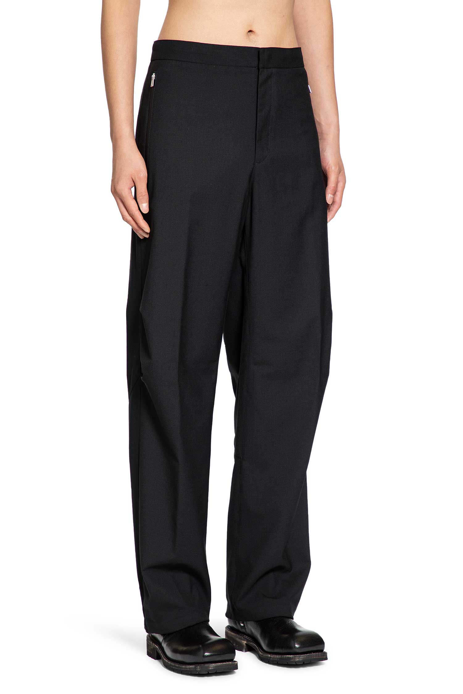 Twisted Tailored Trousers - Antonioli.eu
