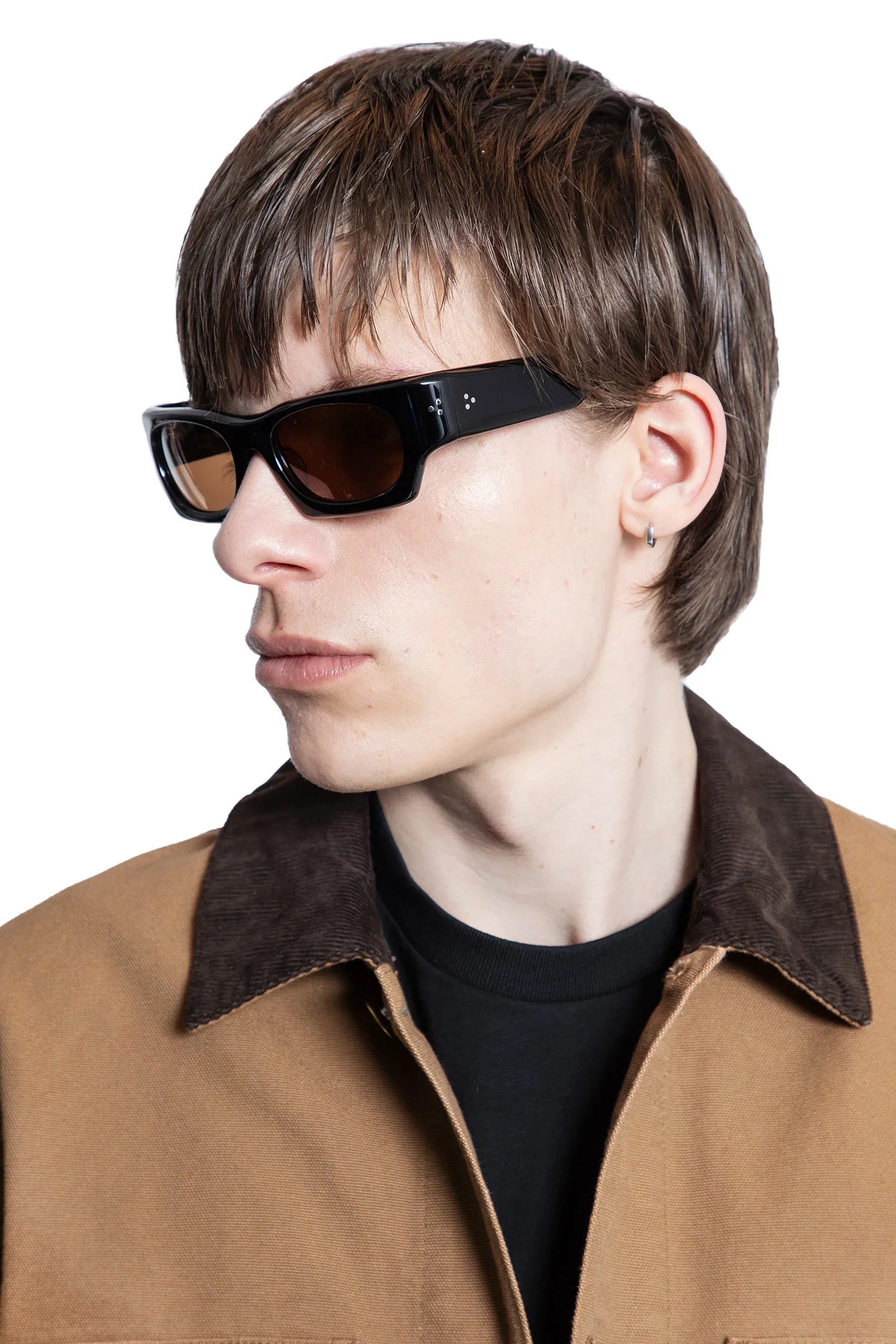 PORT TANGER UNISEX BLACK EYEWEAR - Antonioli.eu
