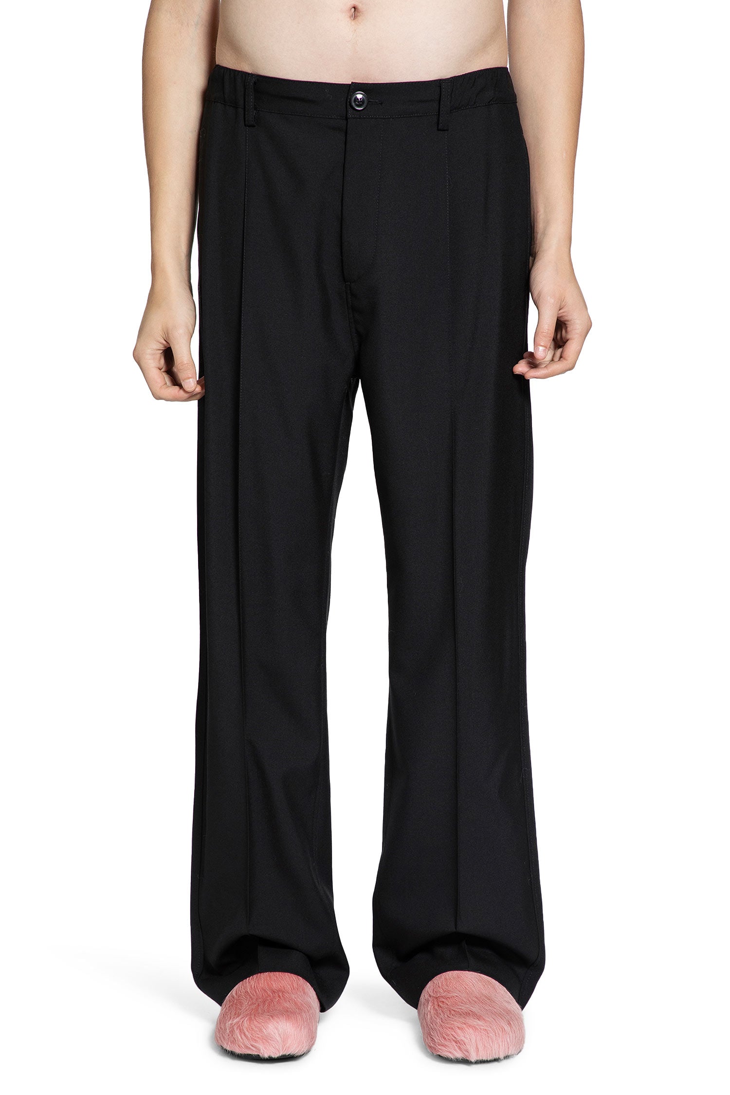 MARNI MAN BLACK TROUSERS