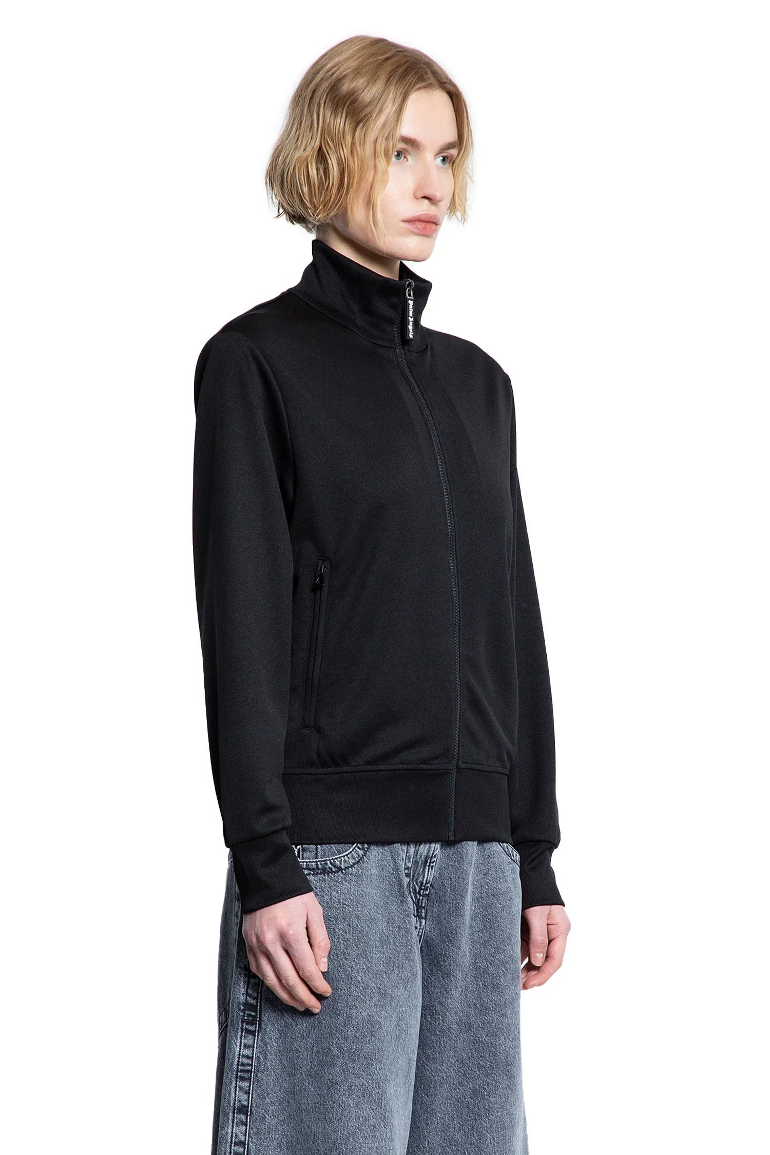 Curved Logo Track Jacket - Antonioli.eu