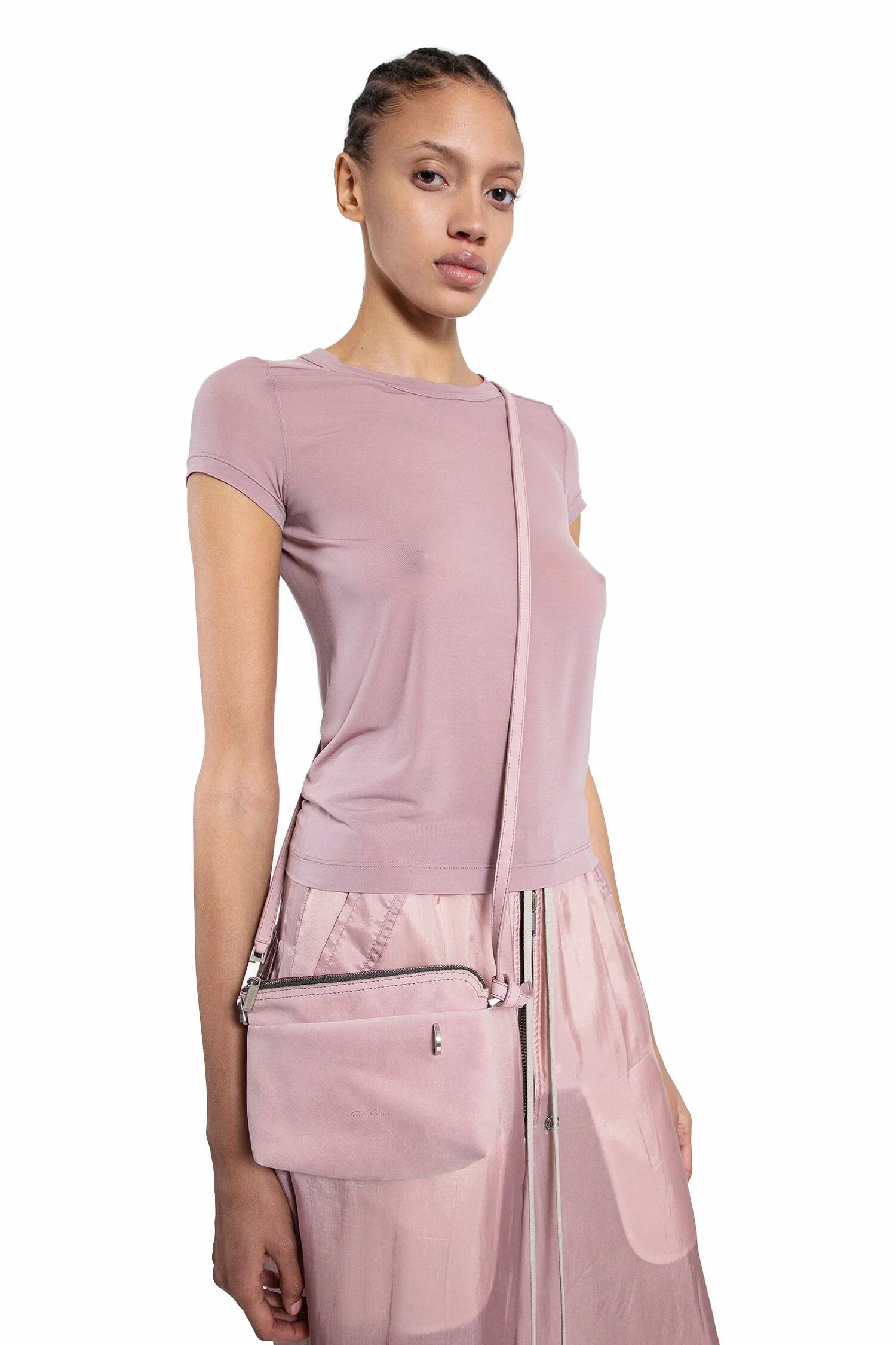 RICK OWENS WOMAN PINK CROSSBODY BAGS - Antonioli.eu