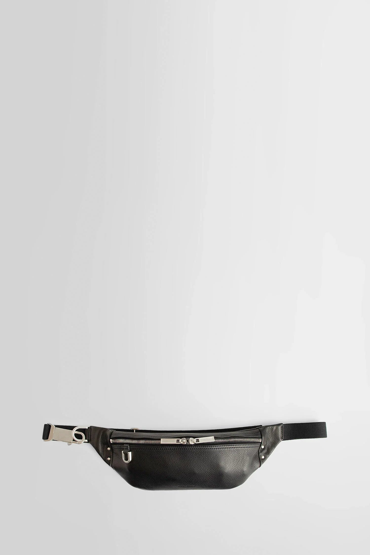 RICK OWENS MAN BLACK FANNY PACKS RICK OWENS FANNY PACKS Antonioli